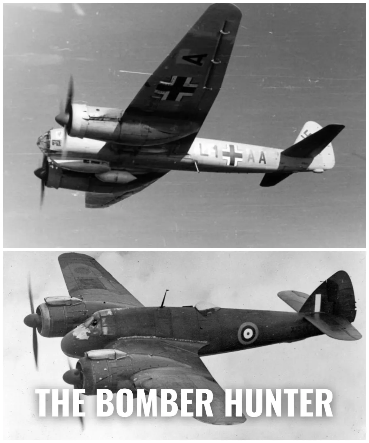 When German Bomber Crews Met the Beaufighter — And Realized Four Cannons Changed Everything