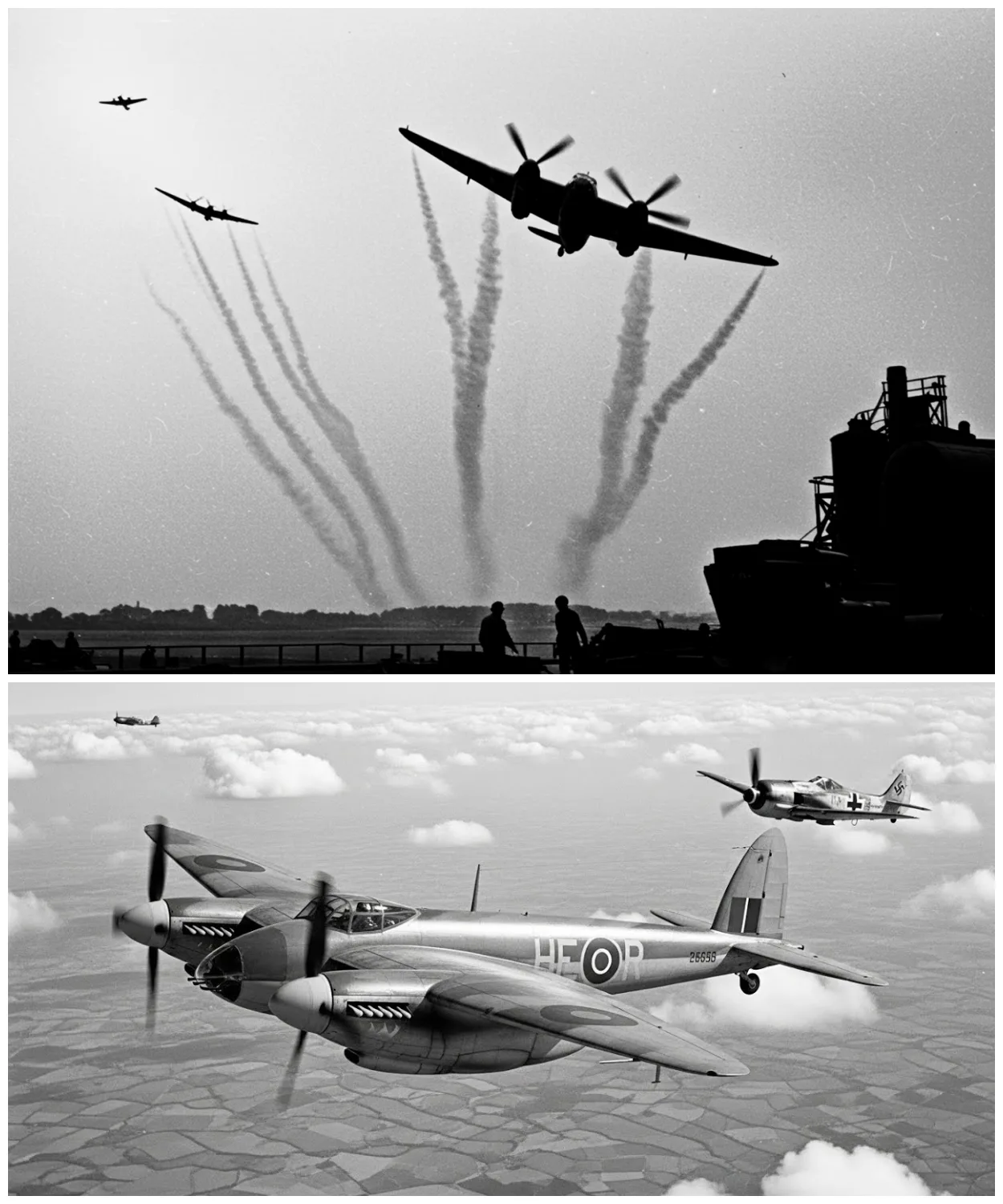 How One Mechanic’s “Illegal” Engine Trick Made Mosquito Bombers Outspeed Every German Fighter