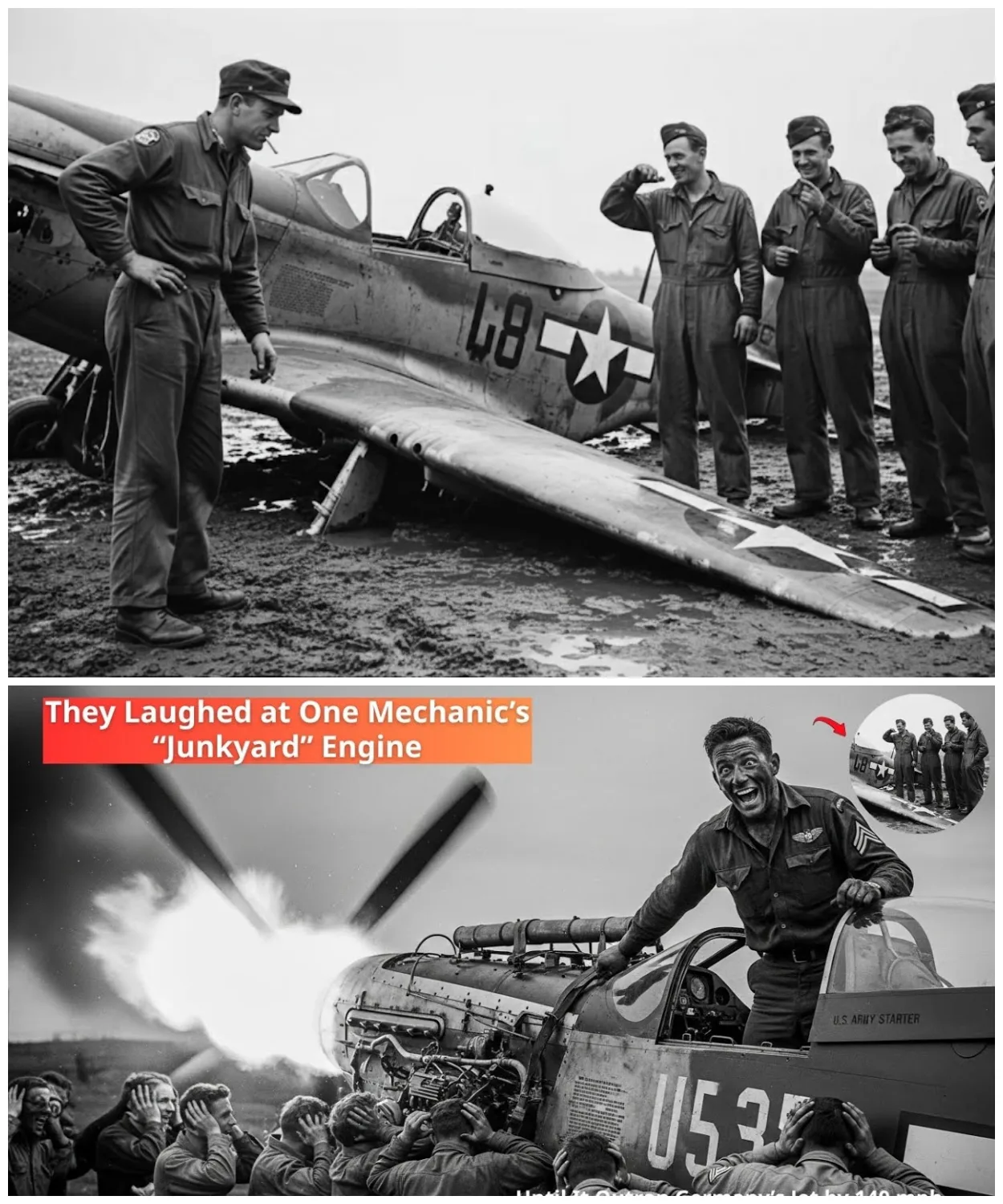 They Laughed at One Mechanic’s “Junkyard” Engine — Until It Outran Germany’s Jet by 140 mph