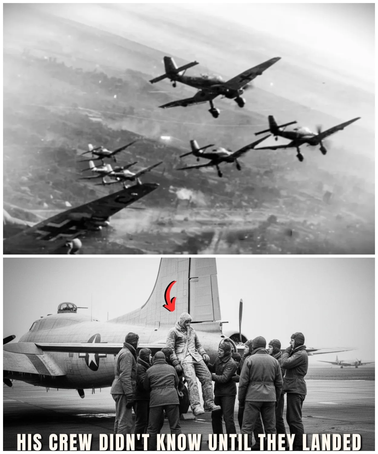 When This B-17 Bomber Pilot Flew Home With His Tail Gunner — Frozen to His Guns at 30,000 Feet!