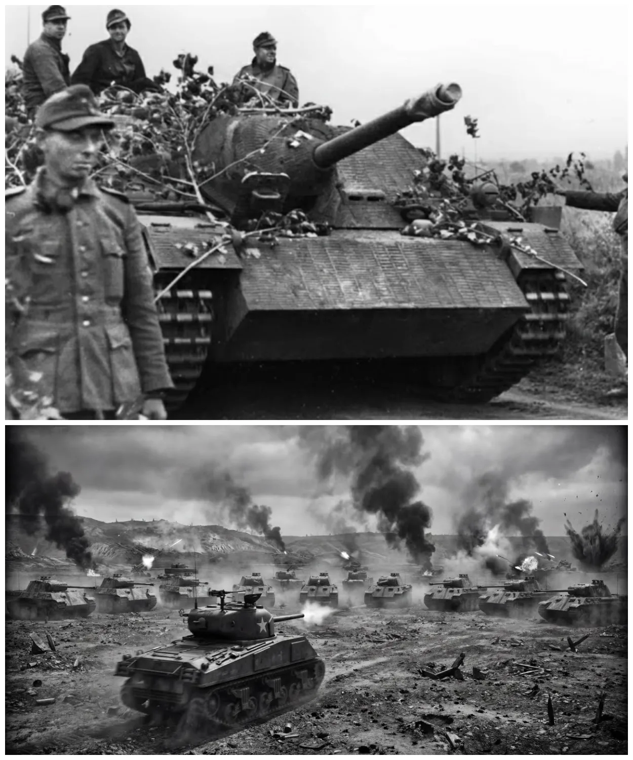 When 12 Panthers Surrounded His Lone Tank — This Commander’s Stupid Reverse Tactic Killed Them All