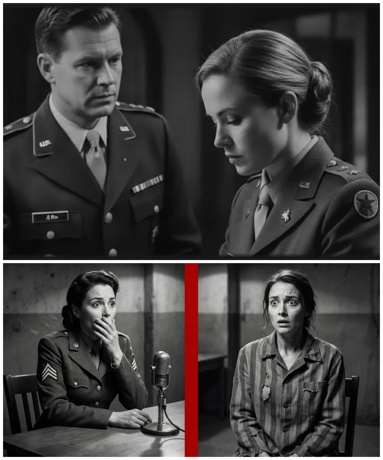 She Walked into the Interrogation Room.The Prisoner Was Her Sister.Neither Could Speak.