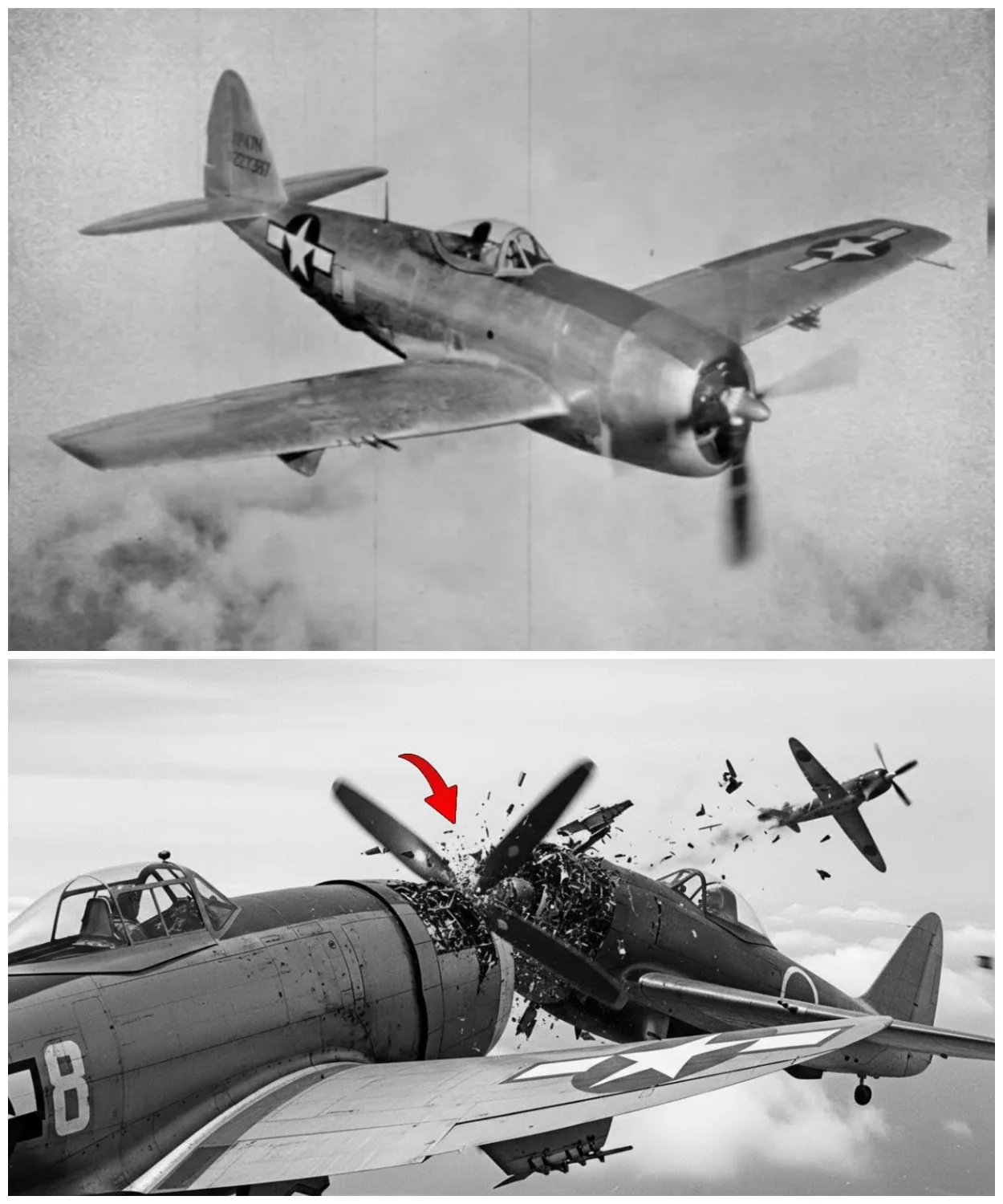 They Called His P-47 “Meat Chopper” — 5 Japanese Fighters Learned Why in Minutes
