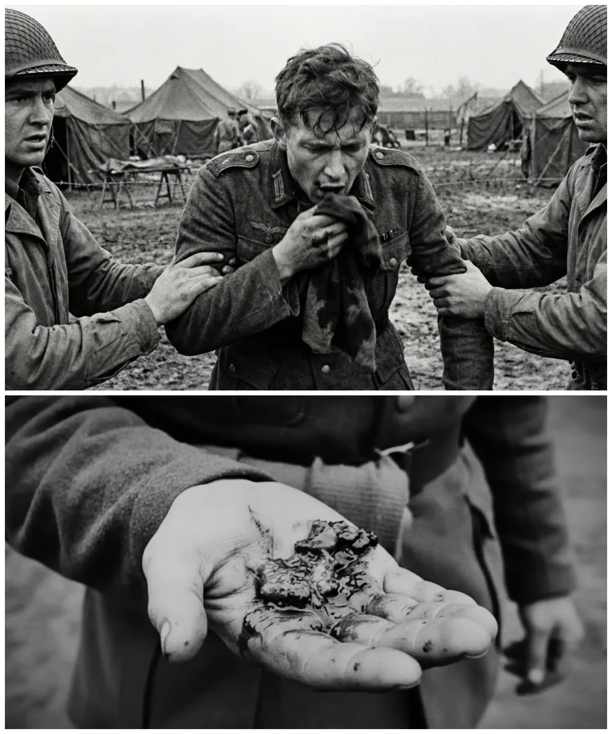 “I’m Coughing Blood” – A 20-Year-Old German POW Boy Arrived At U.S Camp – Medical Exam SHOCKED All