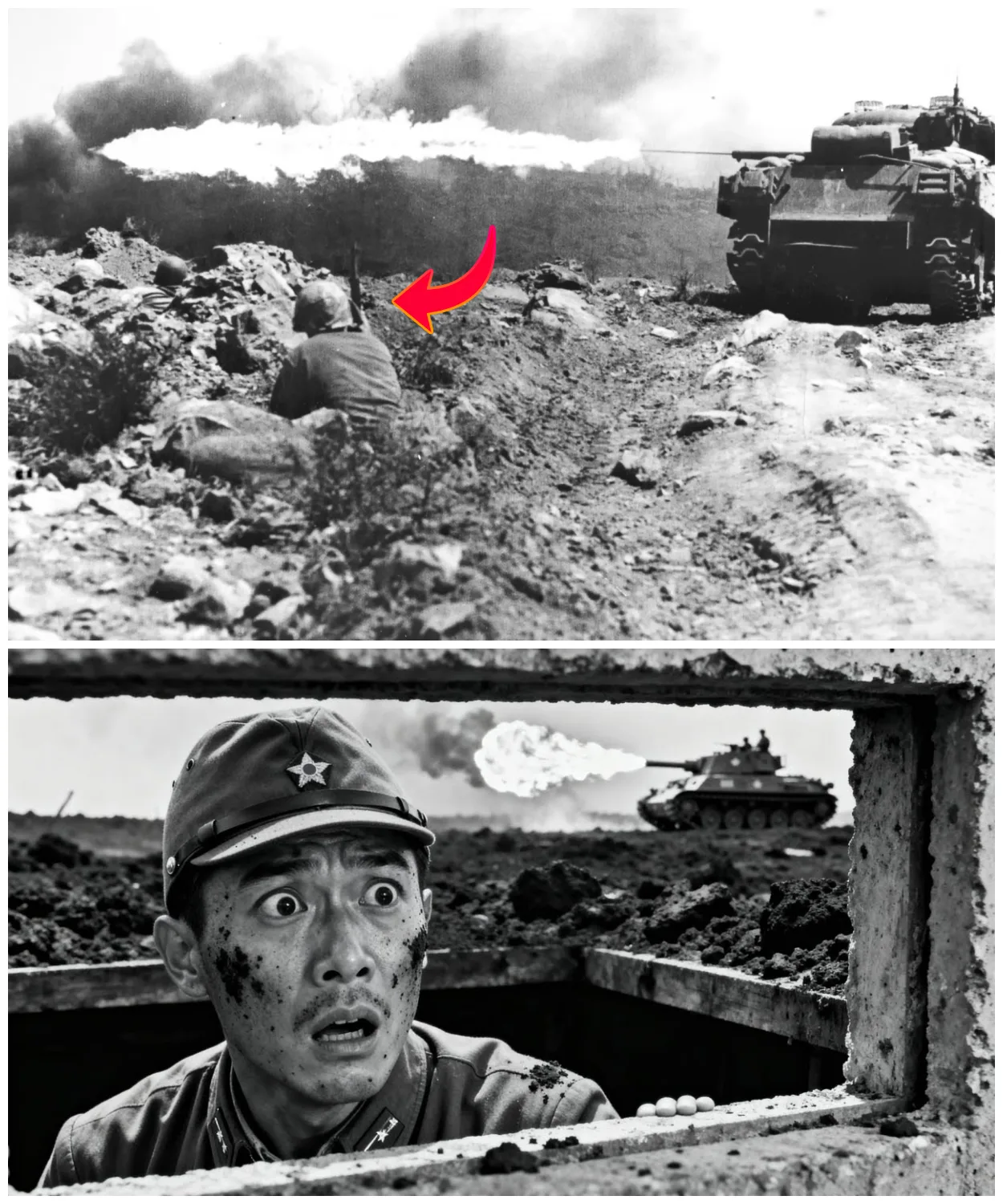 Japanese Troops Were Shocked by America’s Flamethrower Tanks at lwo jima