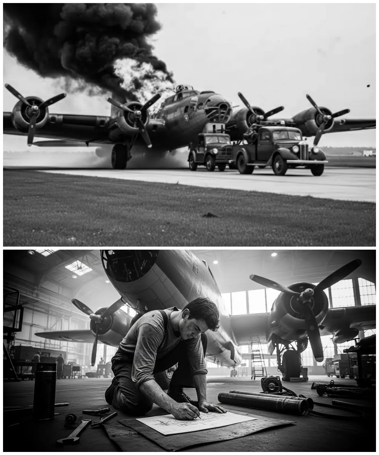 How One Plumber’s ‘OUTRAGEOUS’ Pipe Concept Saved 4,000 Bomber Engines