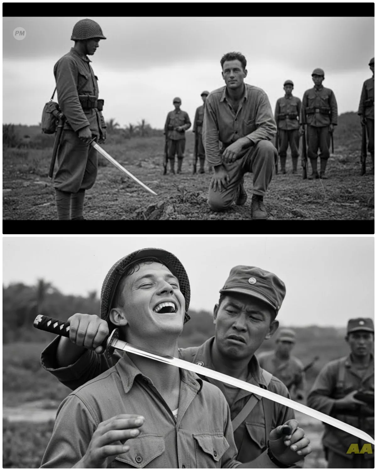 When 54 Japanese Tried to Execute One American — He Killed Them All in 7 Minutes