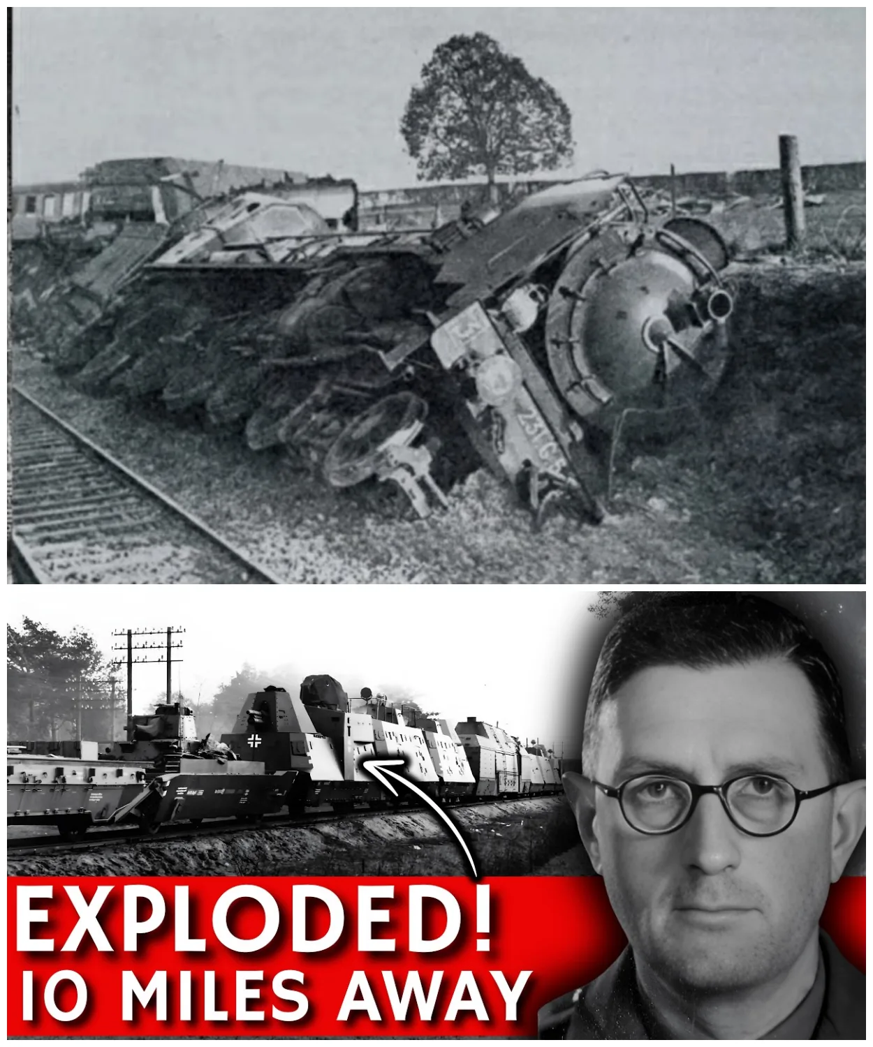 The Forgotten WWII Invention That Destroyed German Supply Trains from 10 Miles Away !