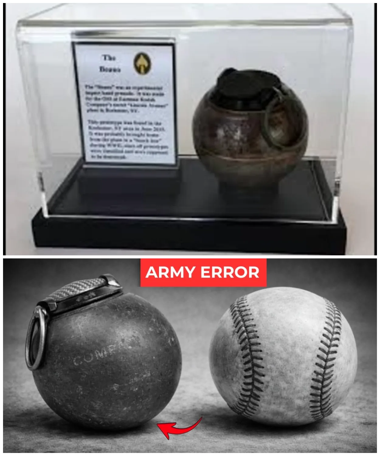 This Baseball Grenade That Killed the Man Who Threw It
