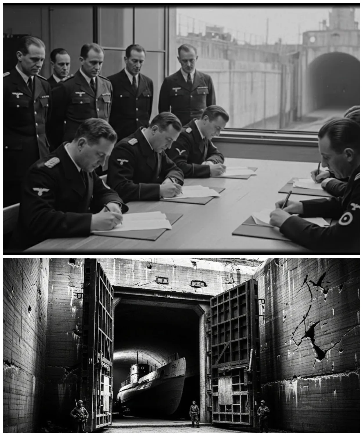 What Happened to Nazi Germany’s Giant U-Boat Pens Built to Survive 1,000 Bombs After WW2?