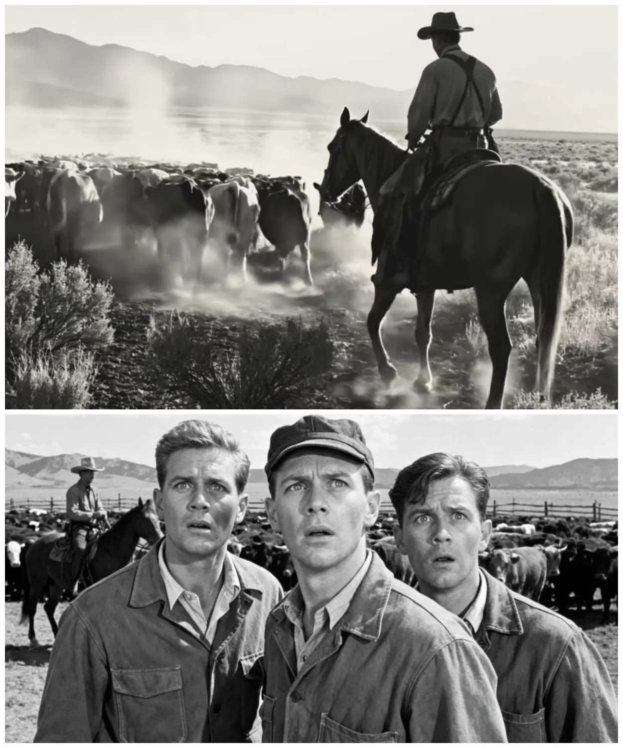 German POWs in Idaho Were Shocked When American Ranchers Using “Salt Licks” to Control Cattles