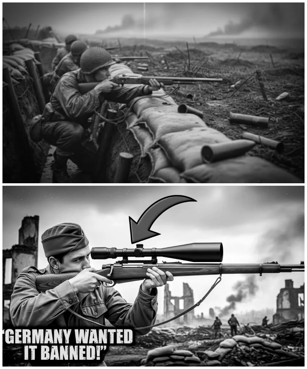 Why German Soldiers Feared the American “Trench Gun”.