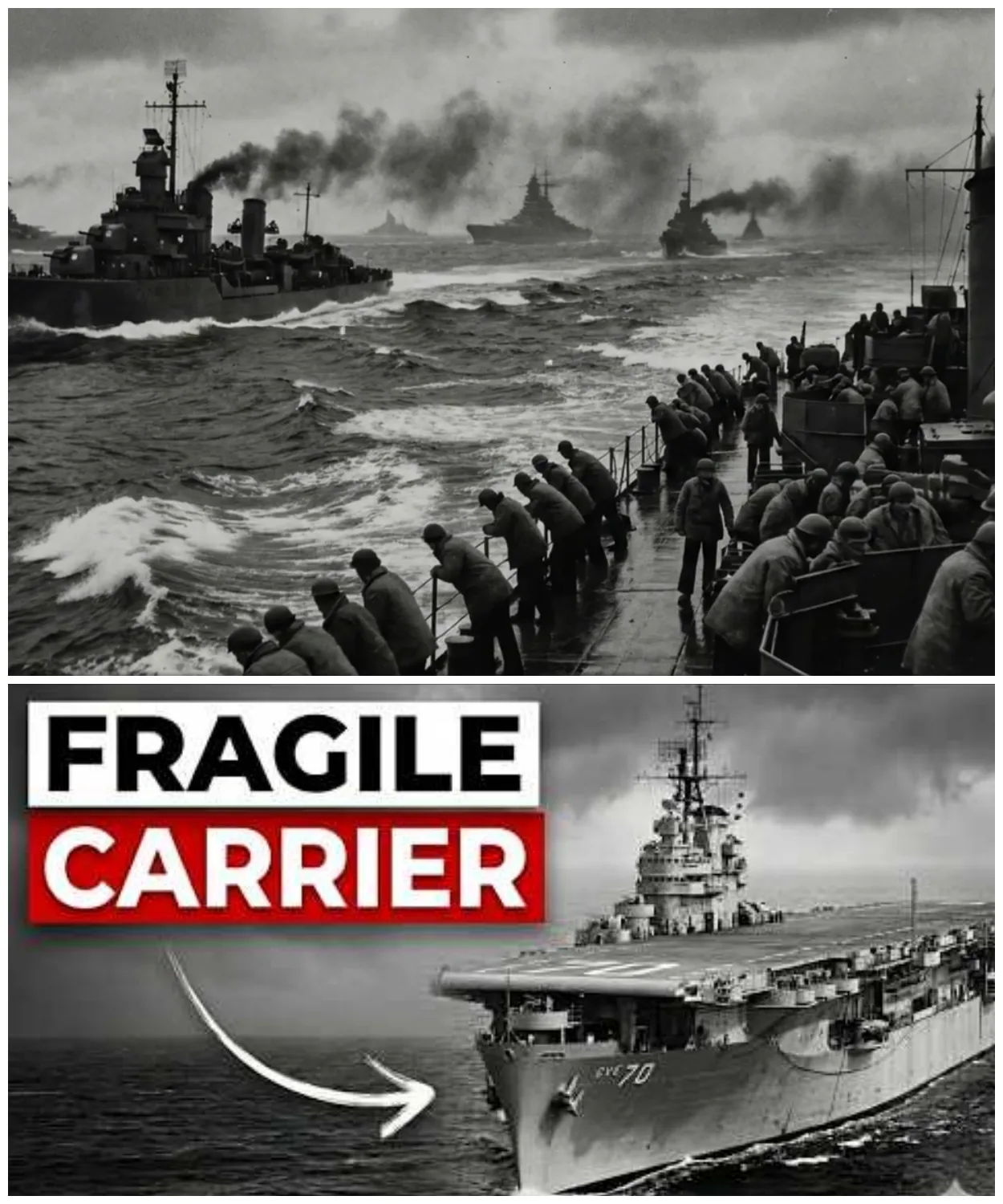 The ‘Fragile’ American Carrier That Faced Yamato — And Survived