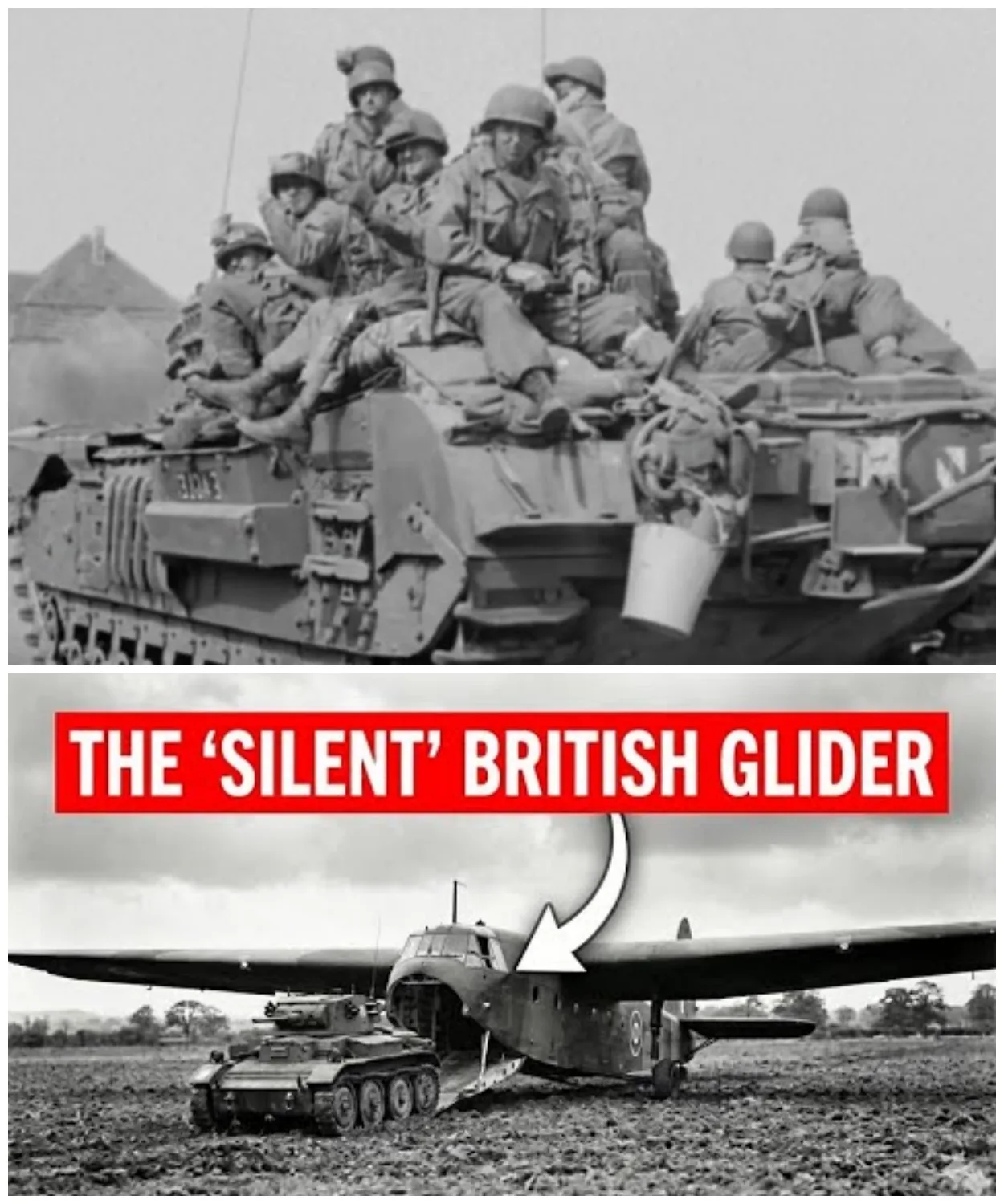 The ‘Silent’ British Glider That Delivered Tanks Without Engine Noise in WWII