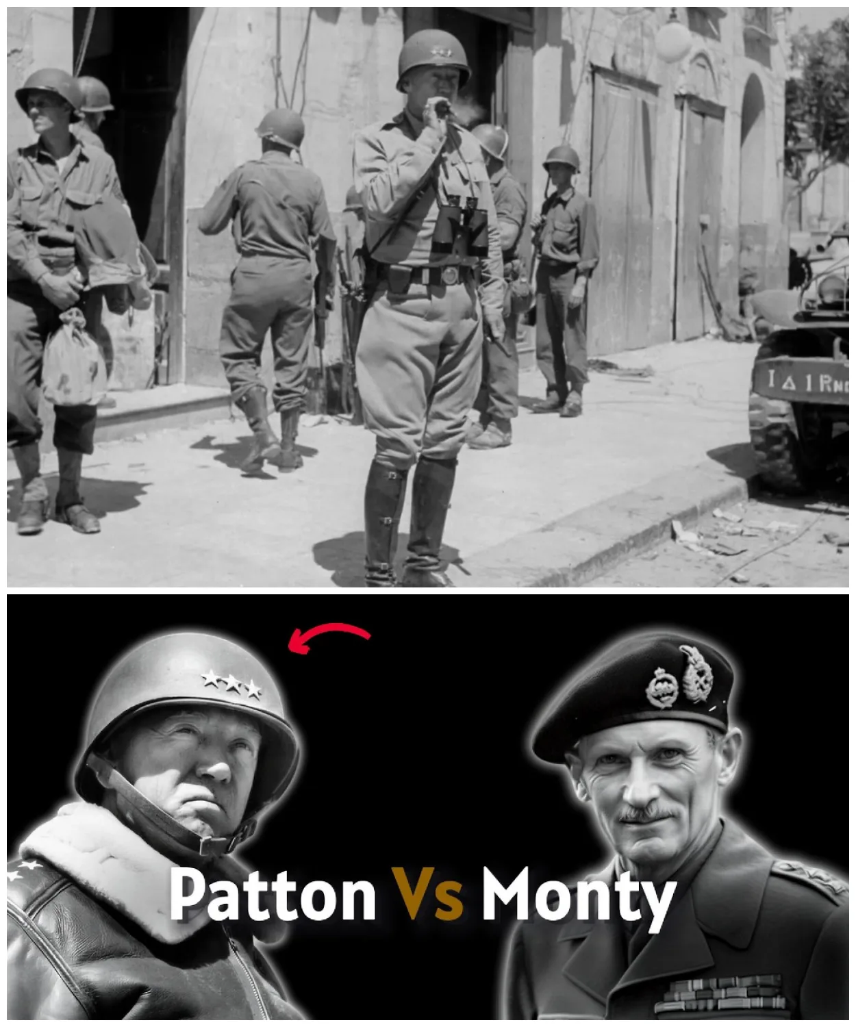 What Patton Said When Montgomery Asked Him to “Clear the Road”