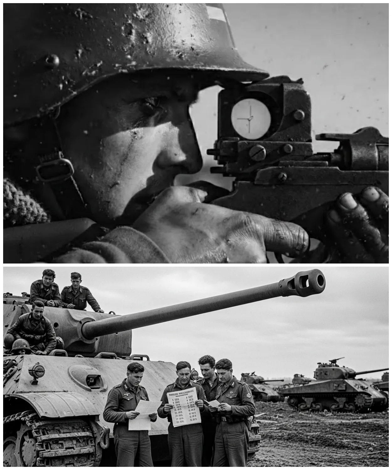 German Tankers Abandoned Panthers After Learning America Built 5 Shermans per Tank