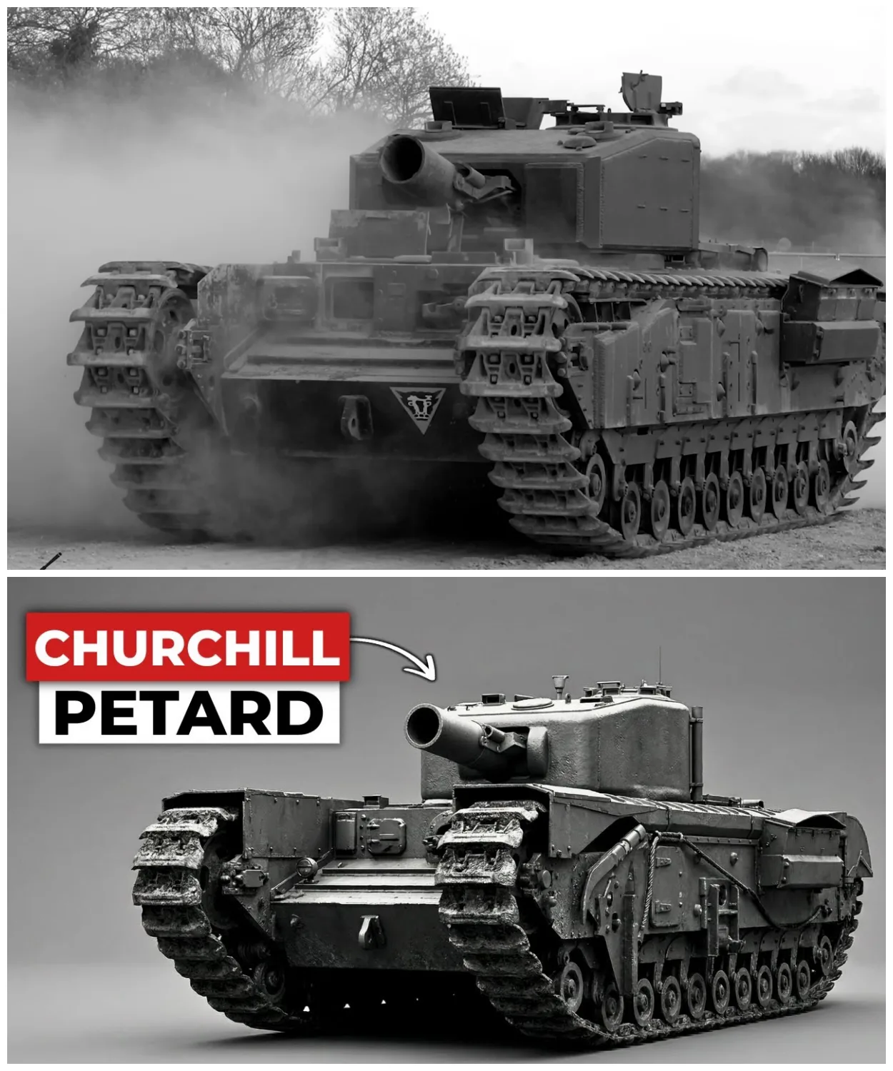 The ‘Bizarre’ British Tank That Threw Dustbins At Nazi Bunkers