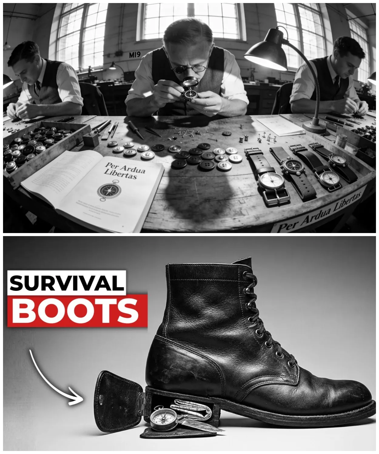 The Boot Heel That Kept Downed Pilots Alive Behind Enemy Lines