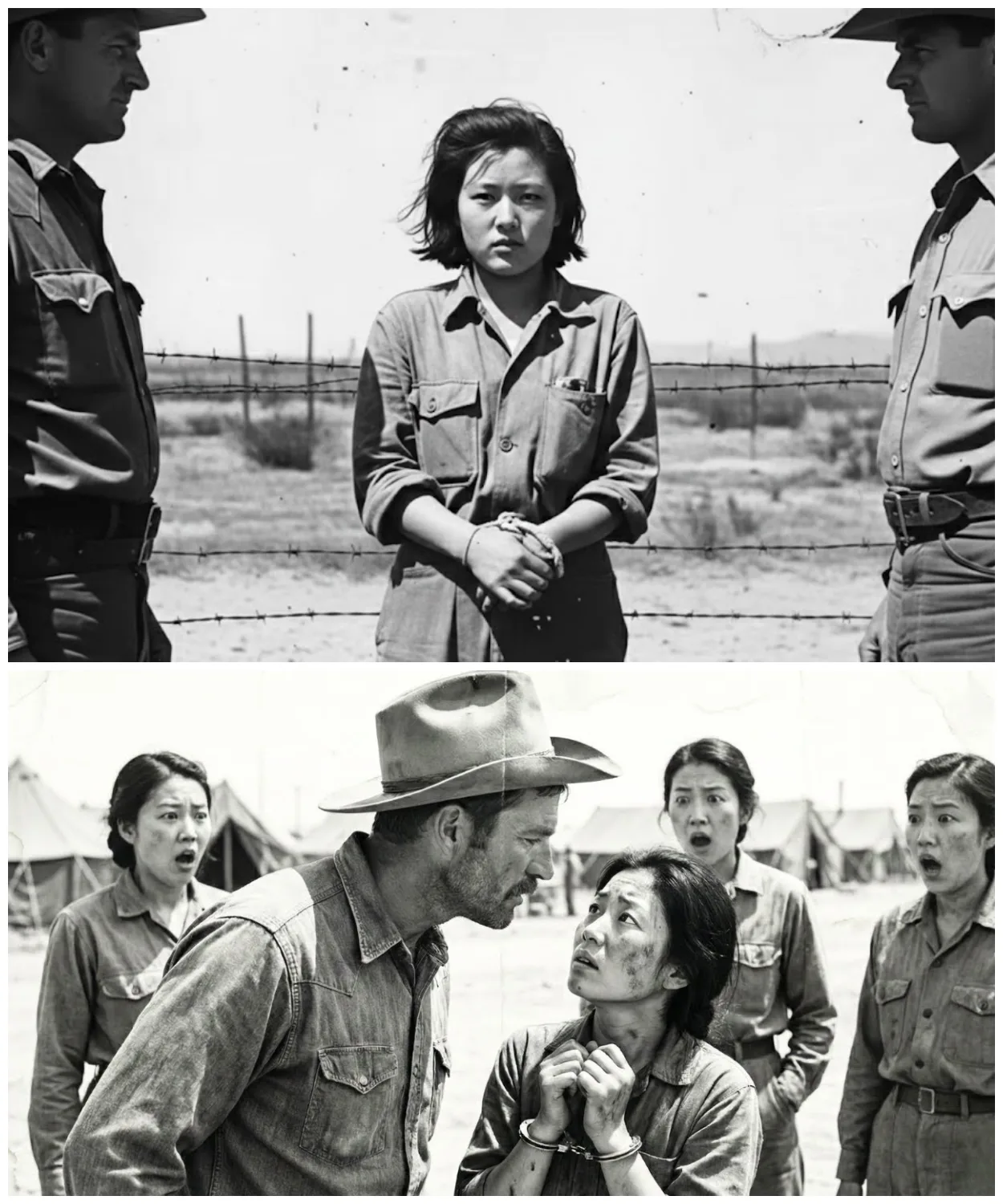 Cowboy Said Three Words to Japanese POW Woman — Seconds Later, Everyone Went Silent
