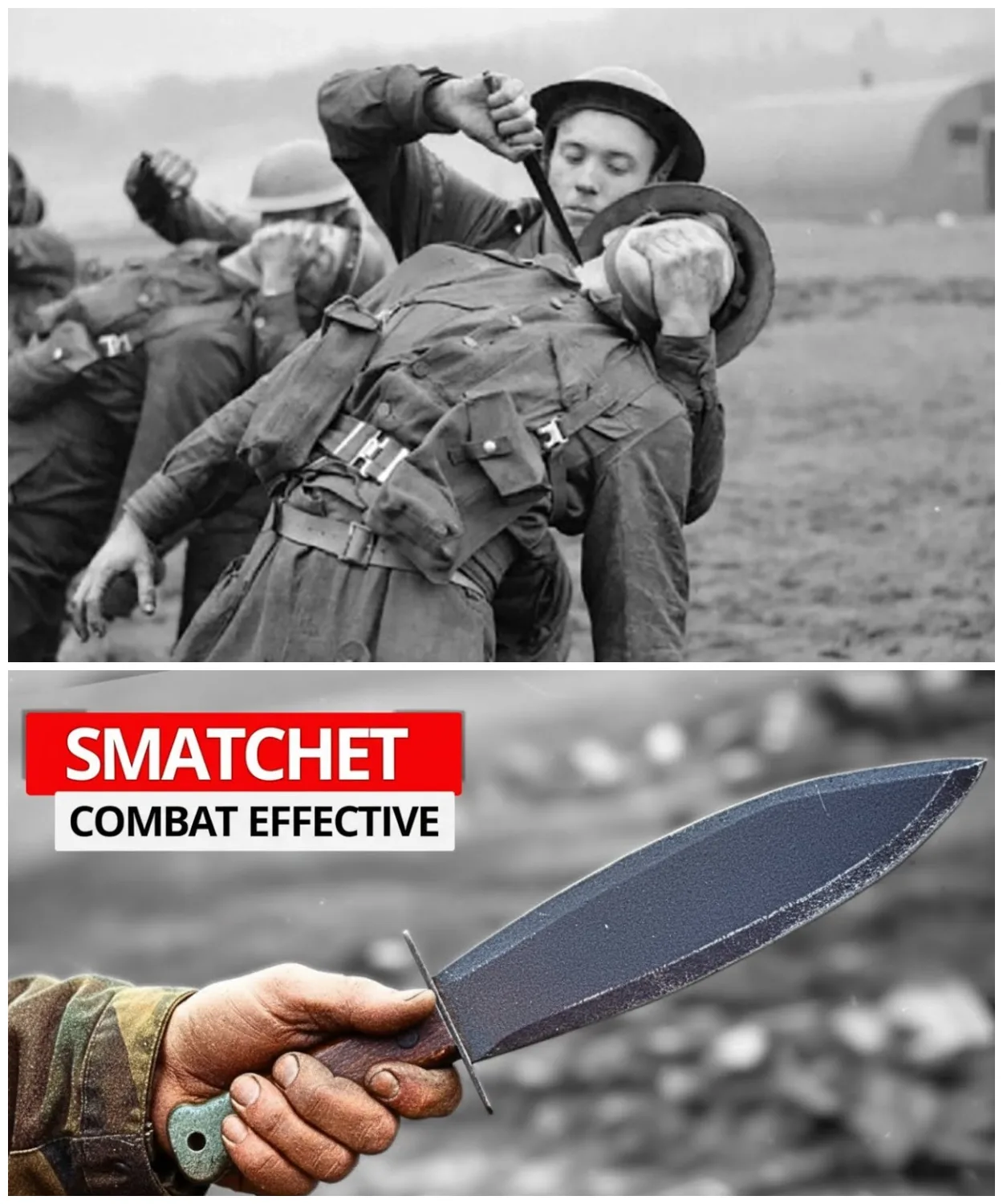 Why the British Commanders Always Asked for the Smatchet Close-Combat Weapon by Name