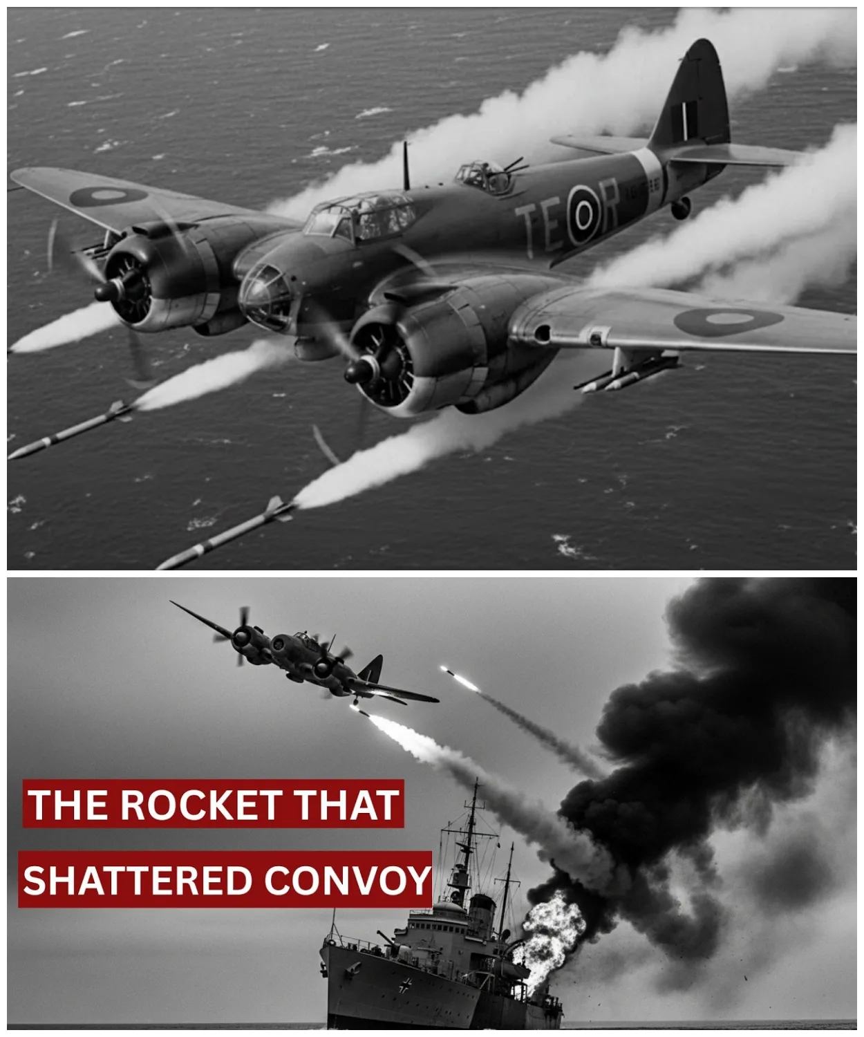 The British Weapon That Destroyed German Convoy Escorts Without Hitting the Convoys