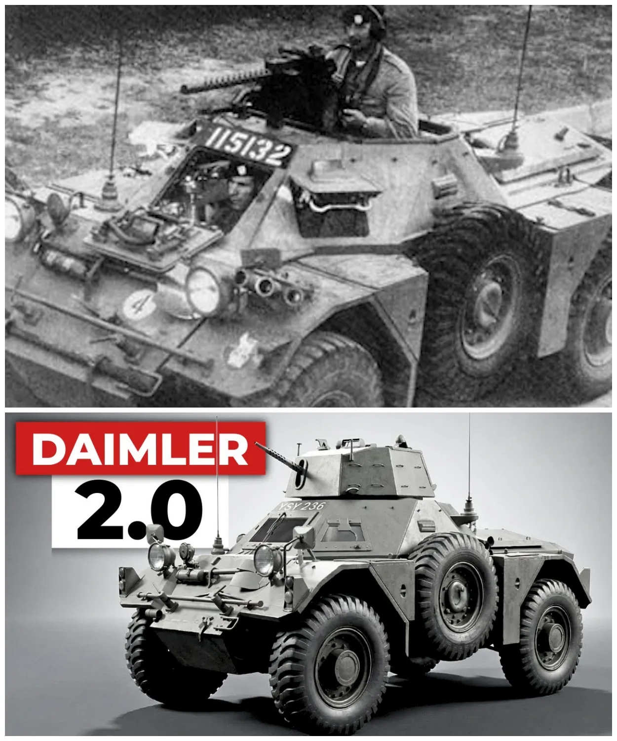 The ‘Cold War Child’ Of Britain’s Greatest WWII Armoured Car