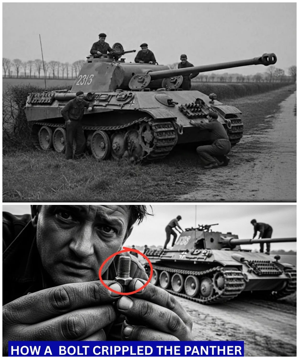 The Simple British Bolt That Made German Panther Tank Transmissions Tear Themselves Apart