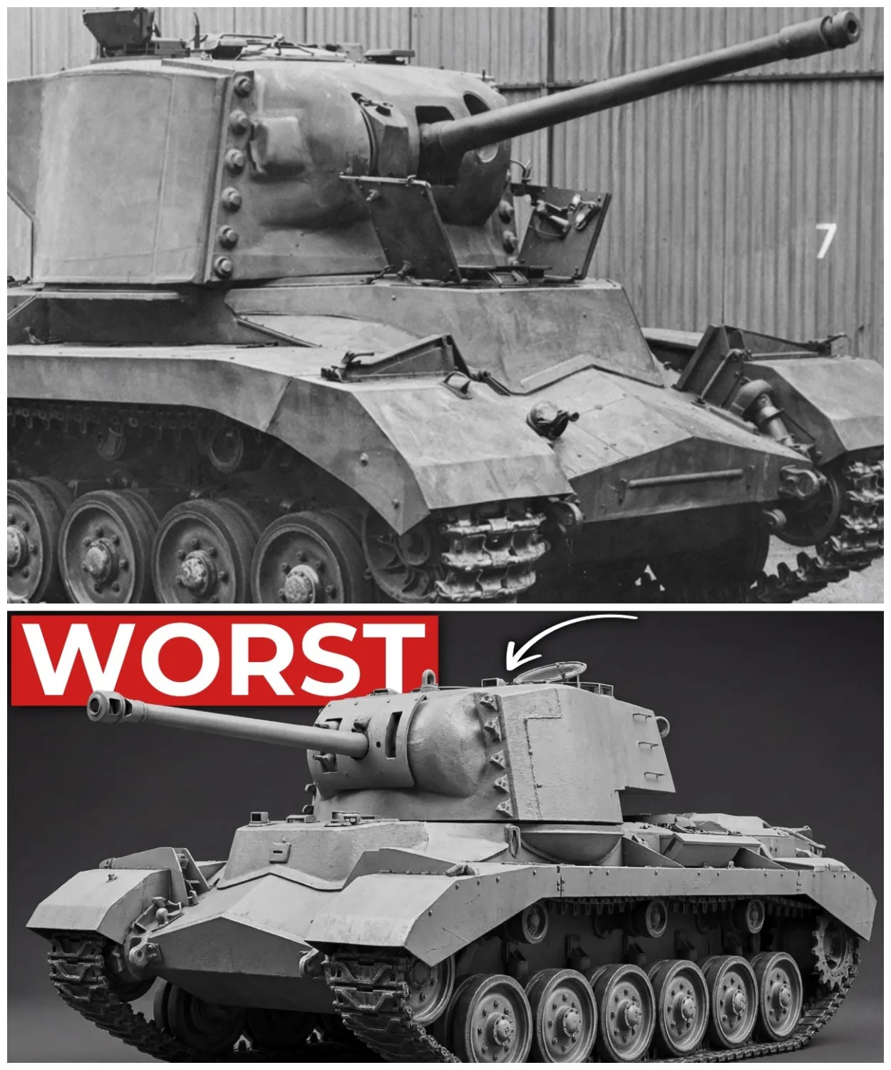 Why This ‘Doomed’ British Tank Was Built At The Same Time As Britain’s Greatest