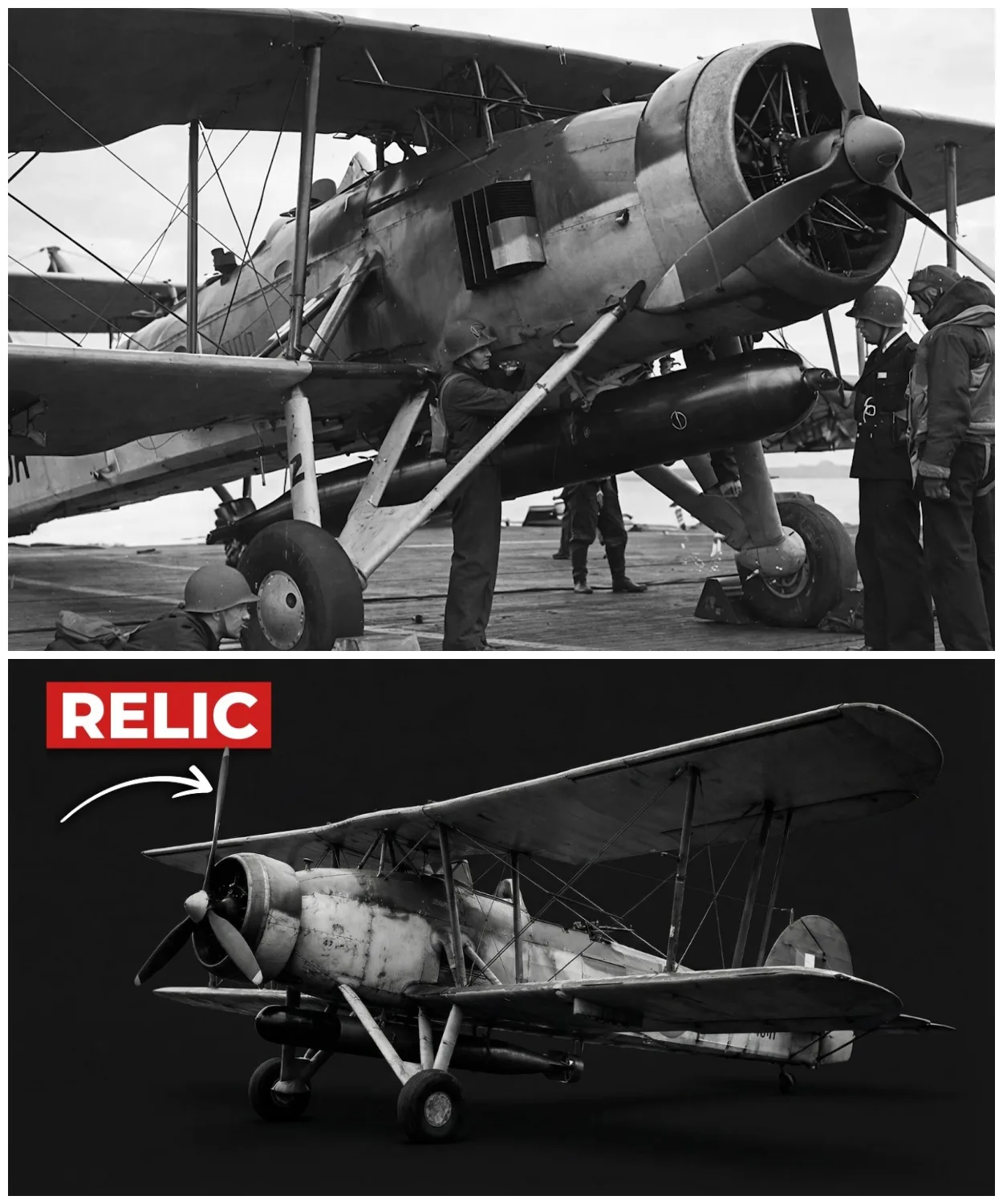 Why This ‘Ridiculous’ British Biplane Crippled The Most Powerful Battleship Ever Built