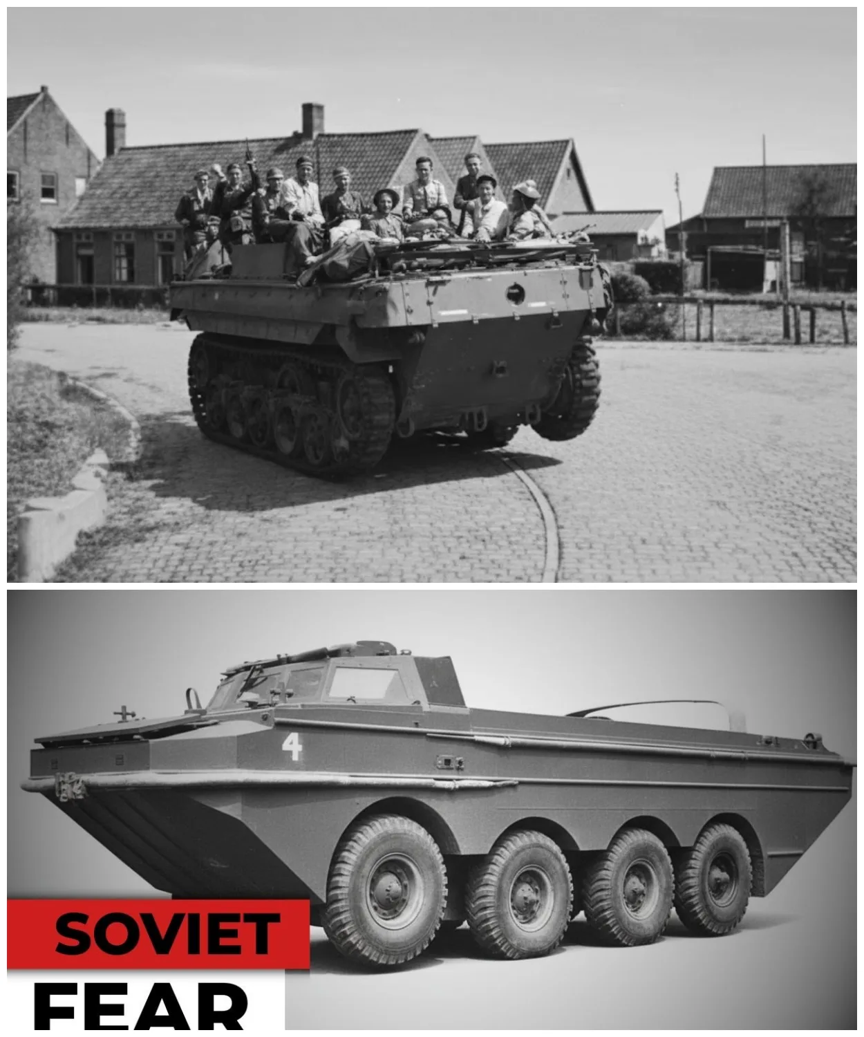 Why British Soldiers Rode an 8-Wheeled “Bathtub” Across the Rhine