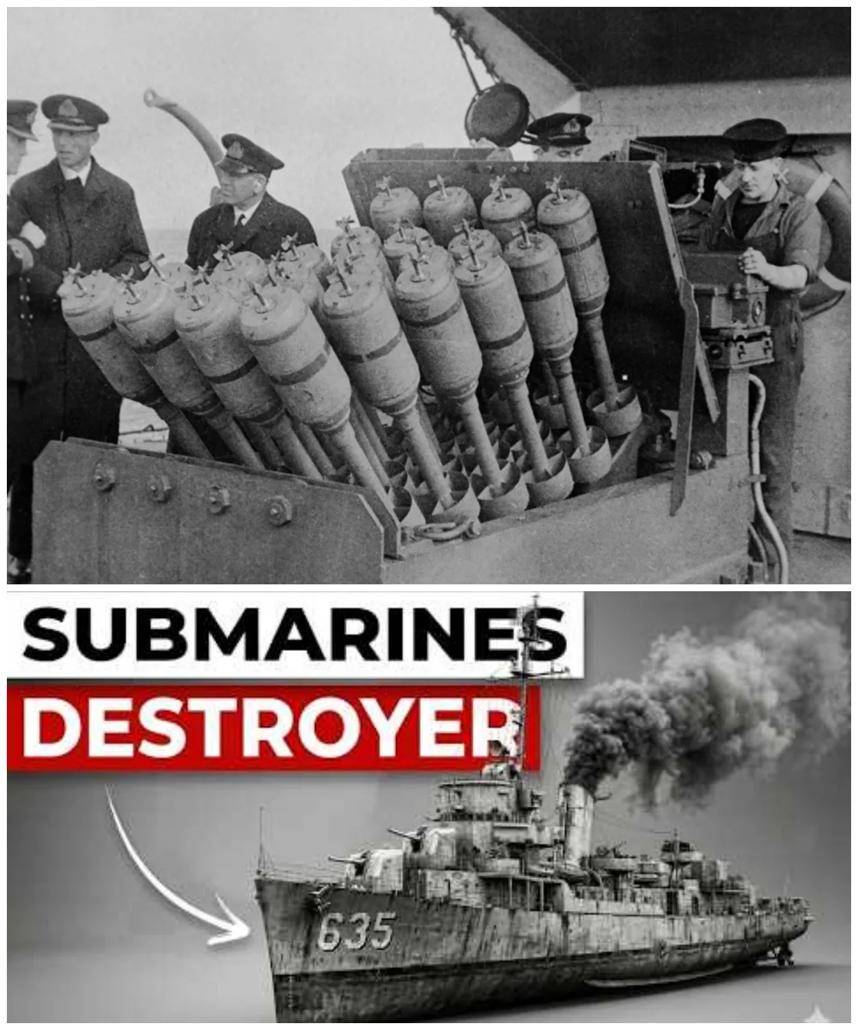 Why This ‘Crude’ American Destroyer Sank 6 Japanese Submarines In 12 Days