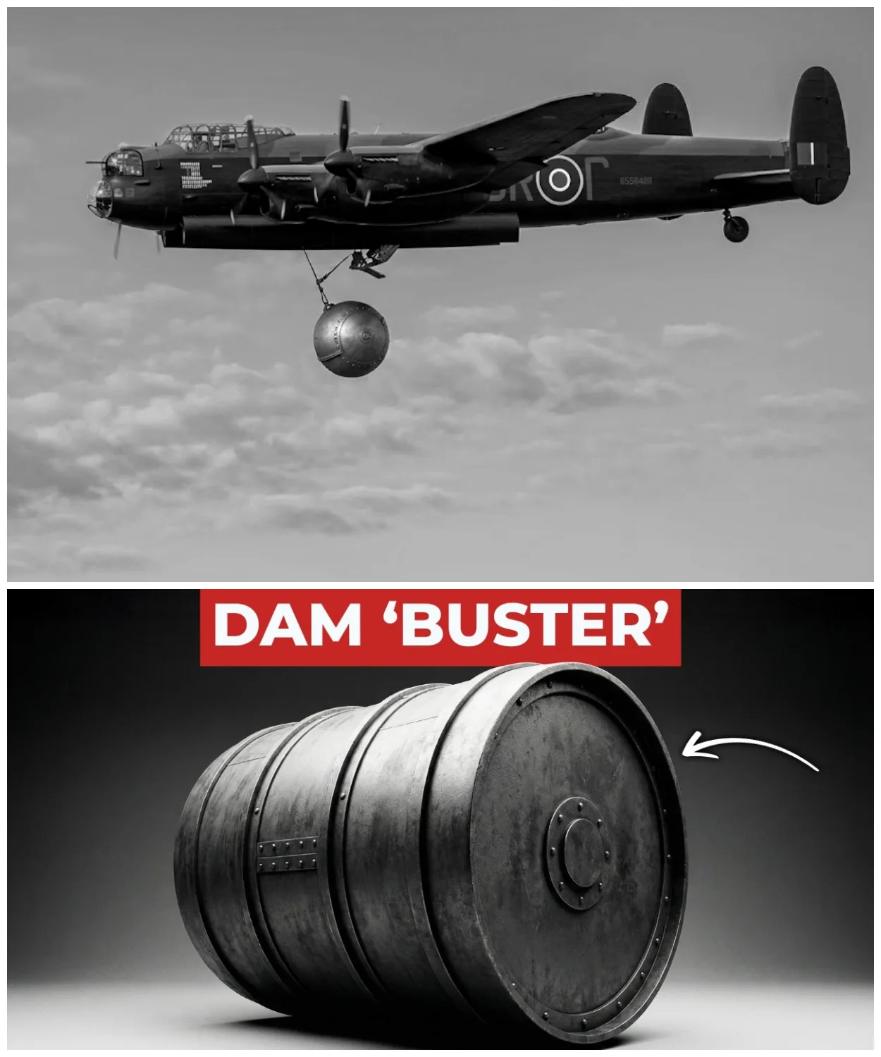 The ‘Insane’ British Bouncing Bomb That Skipped Across Water To Blow Up Dams