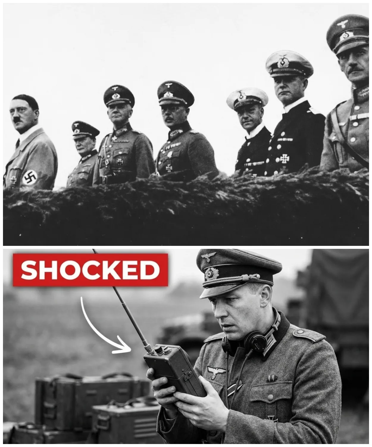 German Officers Captured An American Walkie-Talkie – Then Realized How Far Behind They Were