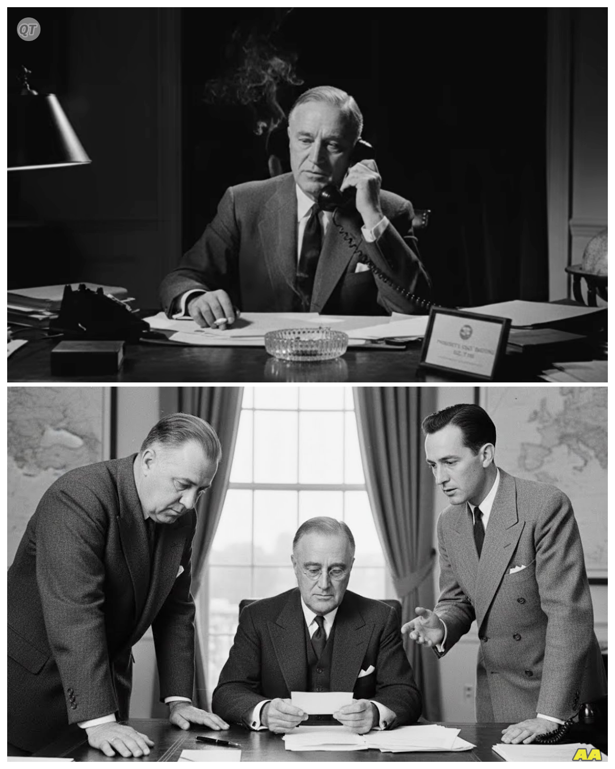 What Roosevelt Said When He Heard Britain Would Fight On Alone-ZZ