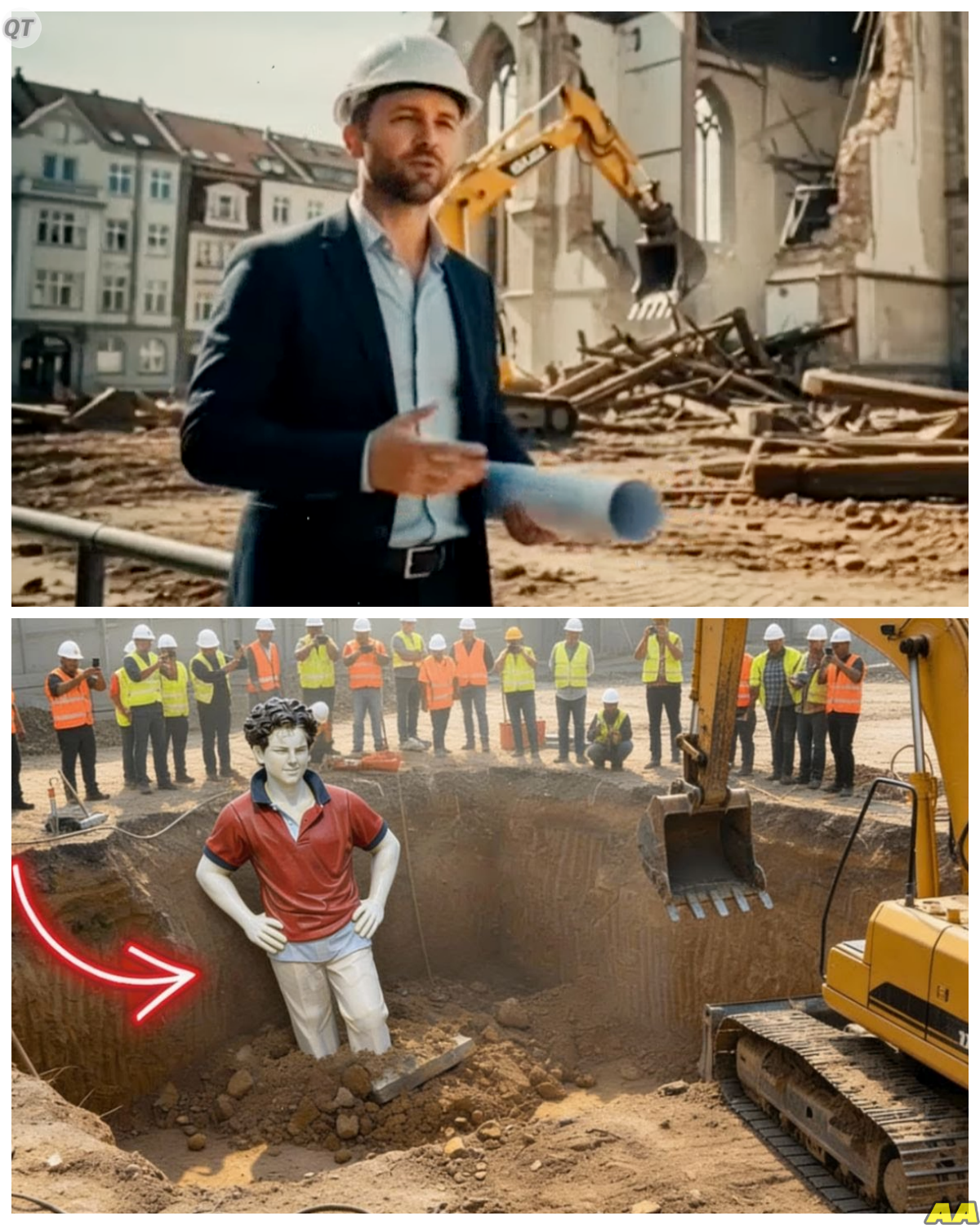 A Proud Atheist Was Digging in a Quiet Field Expecting Nothing More Than Dirt and Old Stones When His Shovel Struck Something Solid and Revealed a Buried Statue of Carlo Acutis Hidden Deep Underground in a Place Where No Church Had Ever Stood and the Discovery Has Left Even the Skeptic Admitting One Disturbing Detail It Should Not Be There -KK At first the man laughed at the strange coincidence thinking someone must have buried the statue as a prank long ago. Yet the deeper he examined the discovery the less sense the situation made. According to him the location and condition of the figure raise questions that neither history nor logic seem eager to answer. The full story is in the comments below.