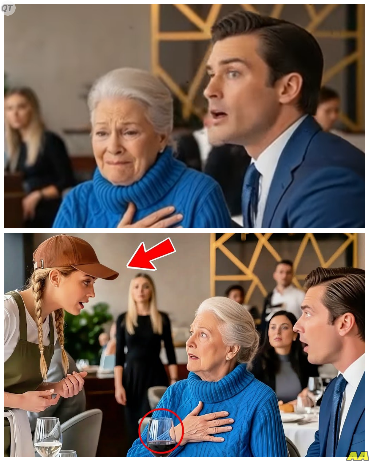 The Italian Billionaire Froze Mid-Sentence When The Young Waitress Turned To His Mother And Spoke Flawless Italian With A Familiar Warmth That Felt Almost Too Personal Leaving Him Stunned As One Simple Phrase Suddenly Unlocked A Memory He Thought Was Lost Forever And In That Moment He Realized This Was No Ordinary Encounter But Something That Would Change Everything -KK At first it seemed like harmless charm the kind of polite exchange you forget before dessert arrives but the tone the accent and the exact words struck something deeper and as his mother reacted in a way he had never seen before the billionaire began to understand that this was not coincidence it was something far more personal and impossible to ignore. The full story is in the comments below.