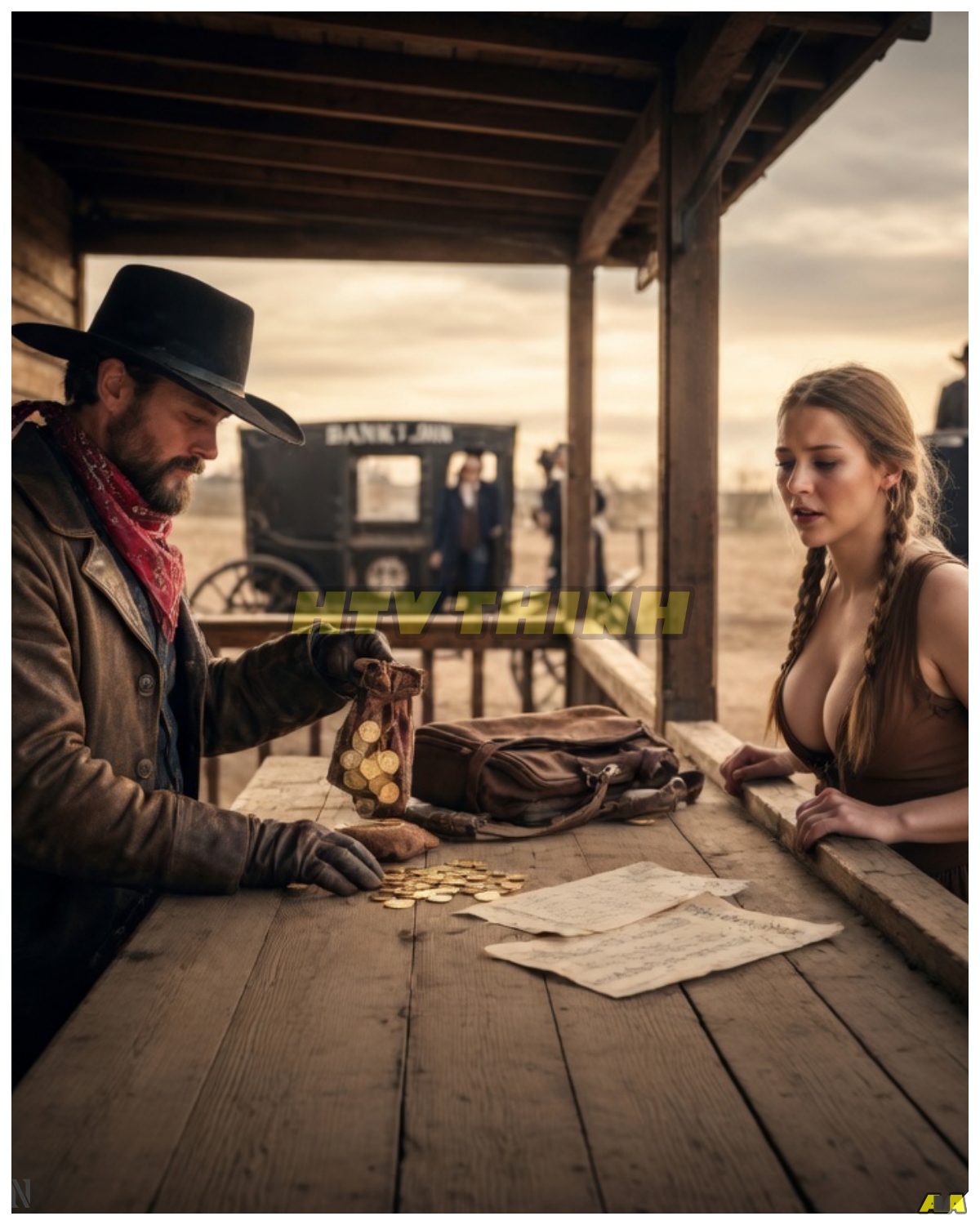 They Came to Take Her Ranch—Until a Cowboy Paid Her Debt on the Spot