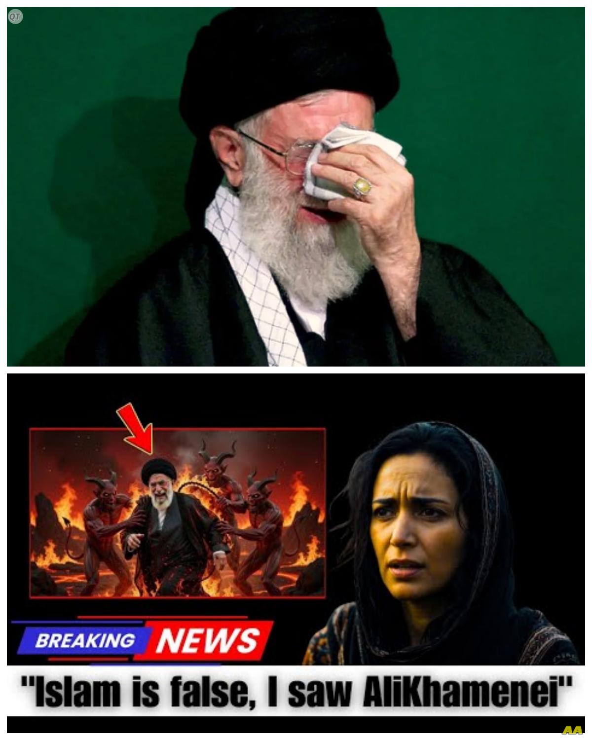 IRAN young Muslim woman died and returned with a shocking News about Ali Khamenei and this happened.