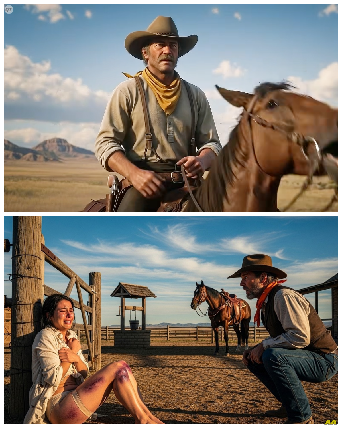 “My Father And My Brother Did That...” The Rancher Did The Unthinkable After Hearing Her Story.