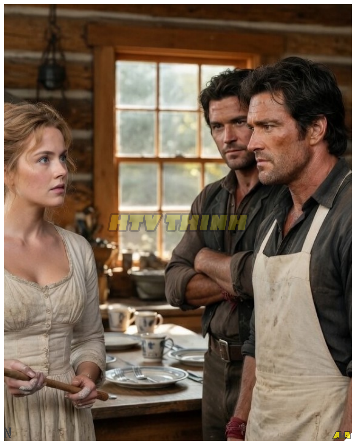 Three Mountain Men Found Four Plates on the Table… and a Virgin Mail Order Bride in the Kitchen