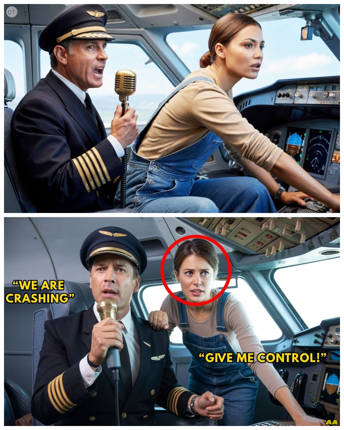 “Pilot Says ‘Prepare for Crash Landing’ — Then the Farmer in 14C Said ‘Give Me the Controls...‘”