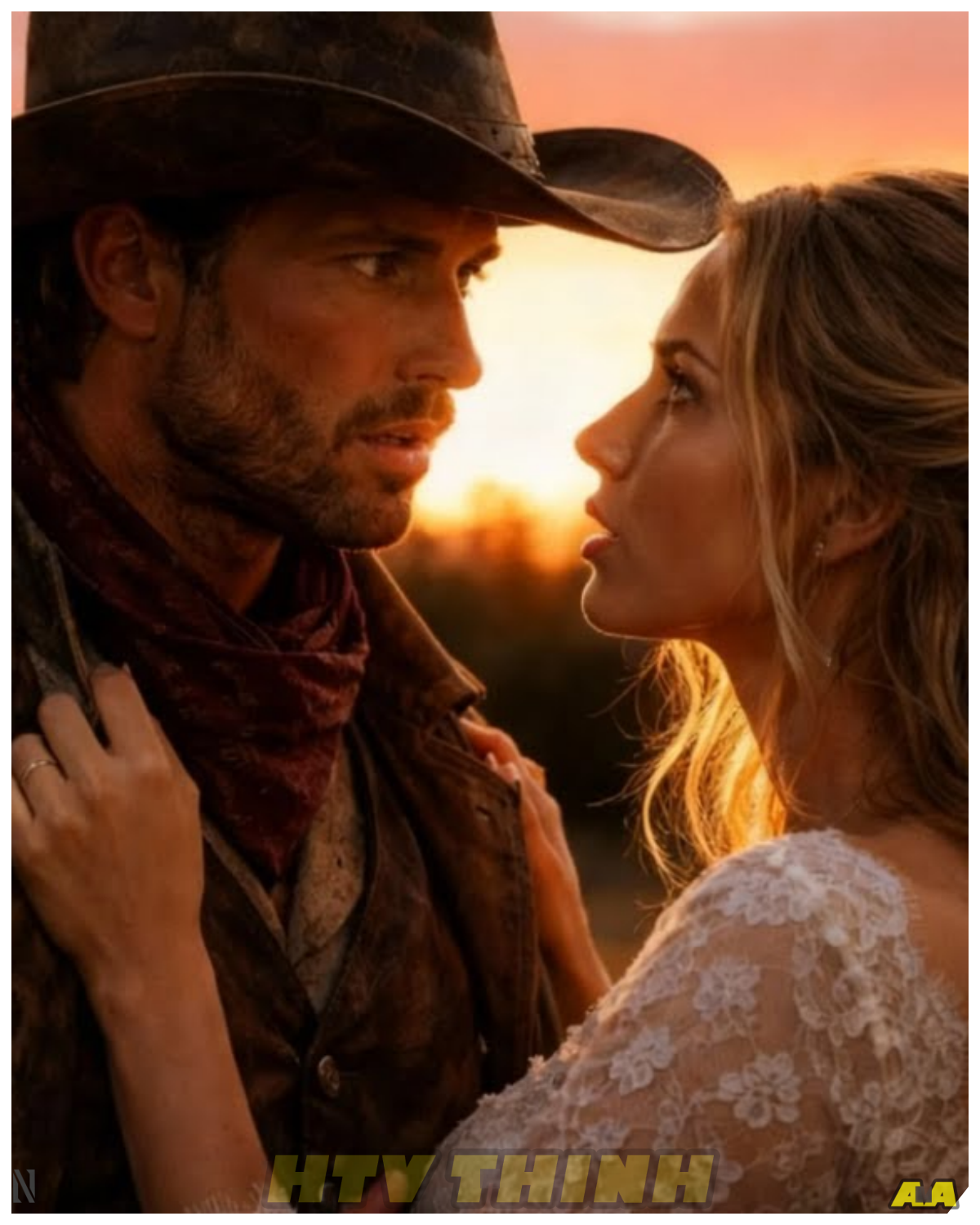 You Don’t Remember Me, Do You the Bride Whispered — I Was the Girl You Left Behind, Cowboy.