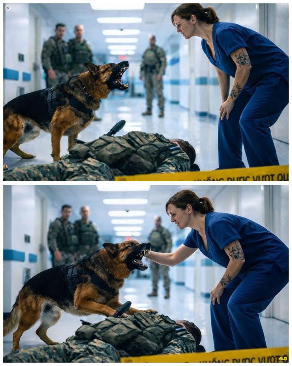 Wounded K9 Dog Refused Treatment — Until the Rookie SEAL Spoke His Unit’s Secret Code