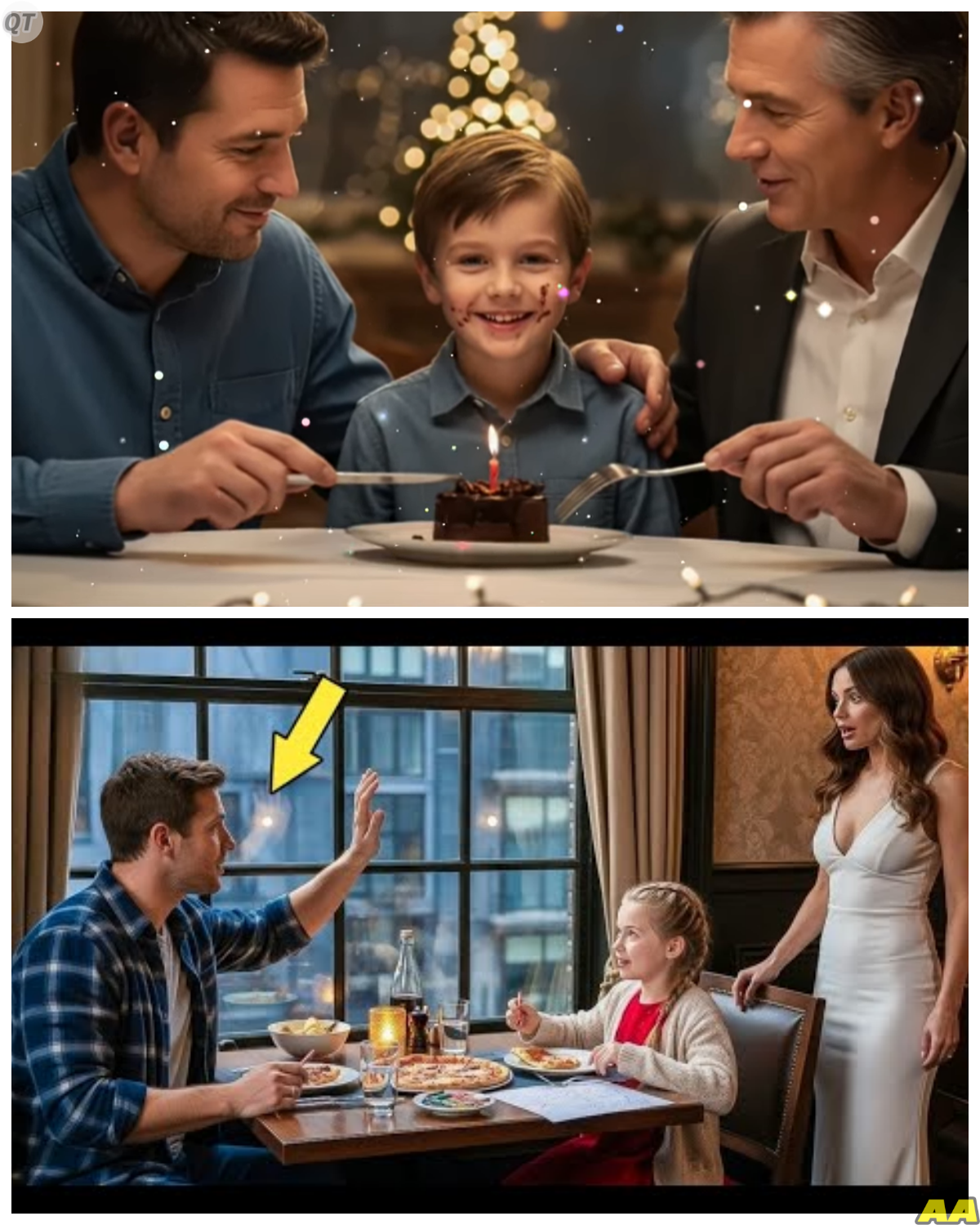 A Wealthy Millionaire CEO Found Himself Alone And Rejected On New Year’s Eve Unable To Secure A Table Anywhere Until A Single Father Quietly Stood Up From Across The Room And Waved Him Over In A Gesture That Would Change Both Of Their Nights In A Way No One Expected -KK It was supposed to be a night of status and exclusivity yet there he stood ignored and out of place until one unexpected act of kindness cut through the silence and turned what felt like rejection into something far more meaningful. The full story is in the comments below.