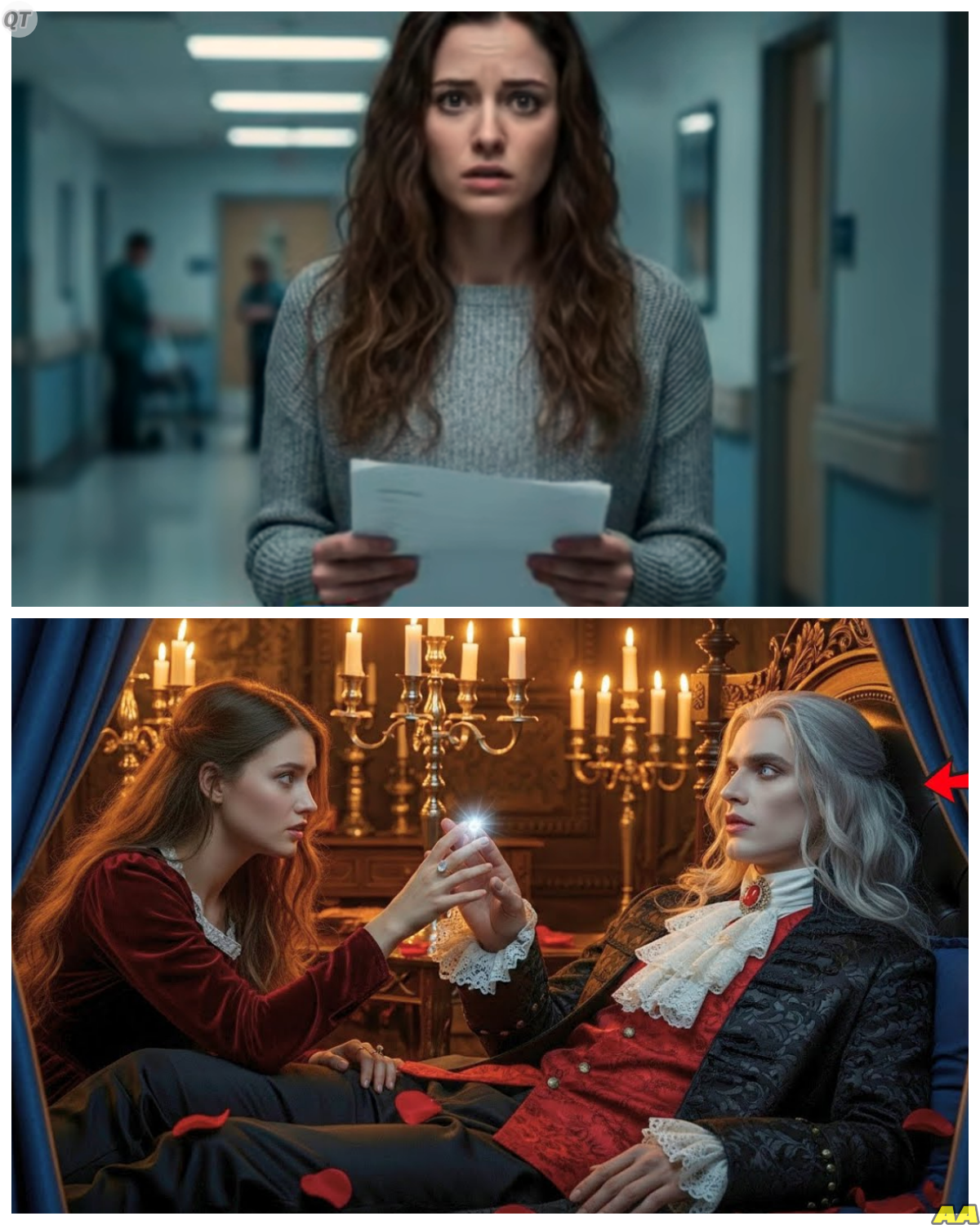 She Agreed To Marry A Dying Stranger Out Of Pure Compassion Thinking It Was Just A Final Wish To Ease A Man’s Last Moments But When She Woke Up The Next Morning She Found Herself Bound As A Vampire Queen By A Thousand Year Contract She Never Knew She Signed -KK It was supposed to be a quiet act of kindness nothing more than a symbolic gesture yet something shifted during that night and when she opened her eyes the world she knew was gone replaced by a reality she could not escape. The full story is in the comments below.