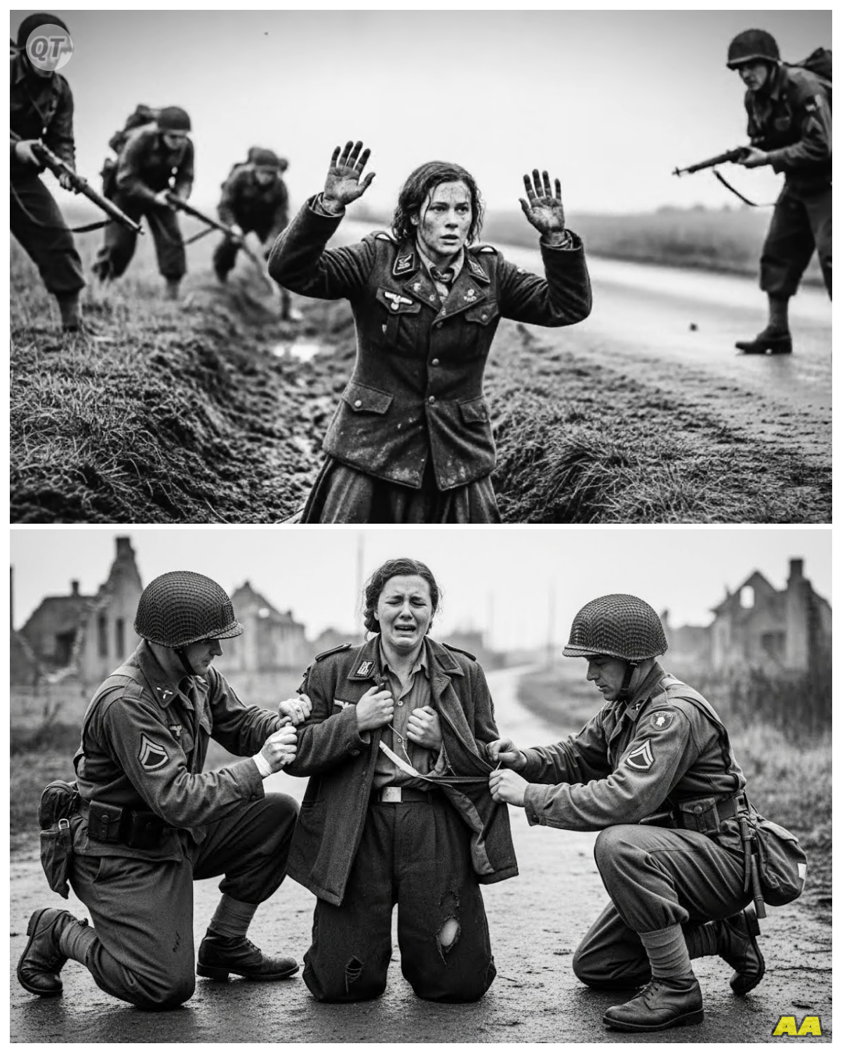 Fear and Shock: A German Woman Prisoner’s Emotional Encounter with an American Soldier-ZZ