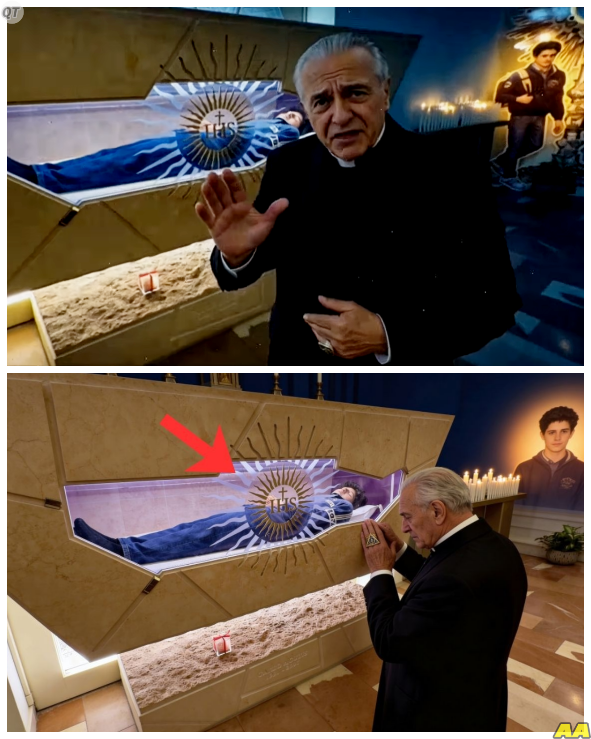 A Devout Freemason Entered Carlo Acutis’s Tomb Determined To Expose What He Believed Was Blind Devotion But What He Claims He Felt In That Silent Space Was So Overwhelming So Deeply Personal That It Shattered His Confidence And Left Him Questioning Everything He Had Once Defended -KK He walked in with certainty prepared to challenge and dismiss but something shifted in that stillness something he could not explain and by the time he stepped out he was no longer the same man who had entered. The full story is in the comments below.