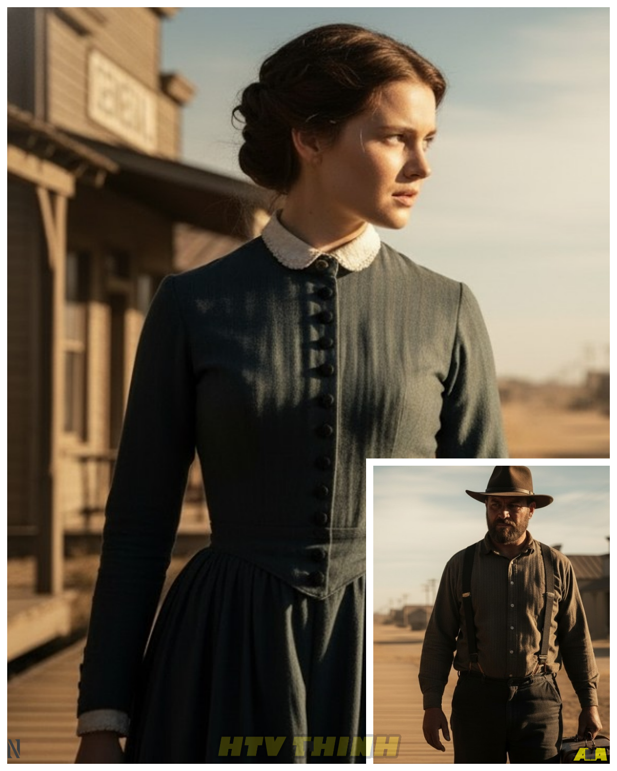 Mail-Order Bride Fled High Society To Marry Handsome Cowboy Not Knowing The Weight He Carried Alone