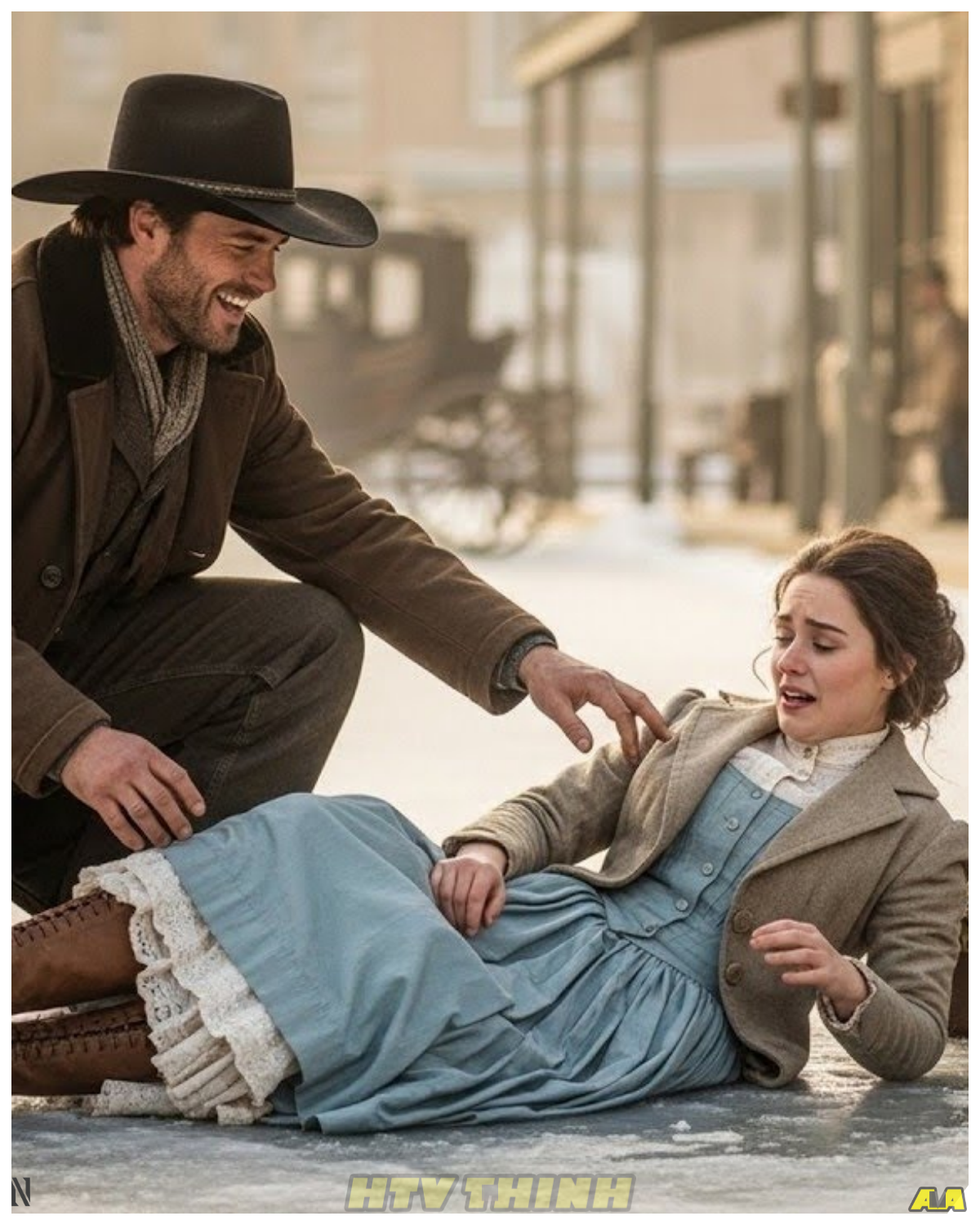 The Grieving Cowboy Hadn’t Smiled In Years, Until A Clumsy Mail Order Bride Made Him Laugh Again