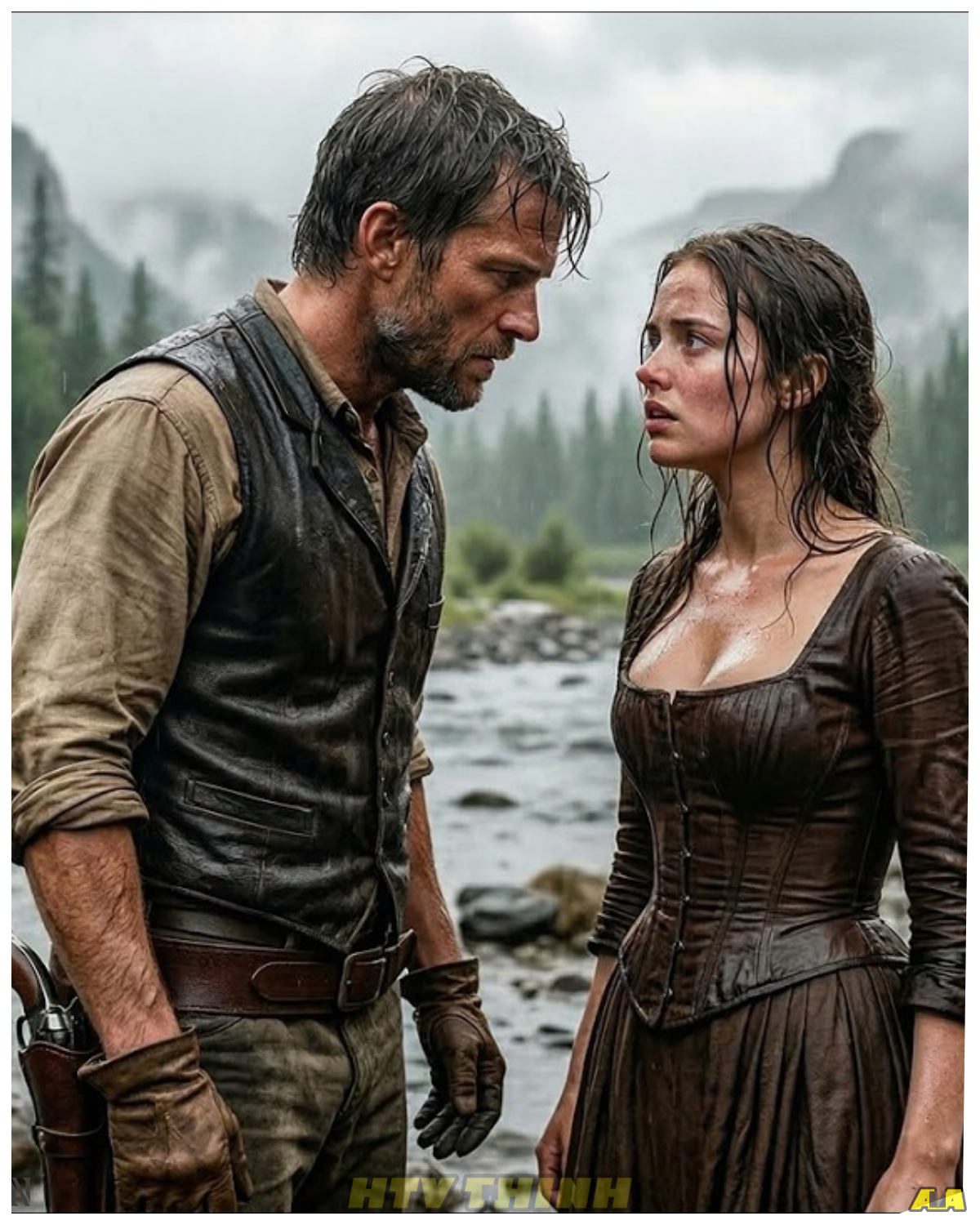 “Will You Remain If I Undress?” the Widow Whispered After the Cowboy Saved Her in the River